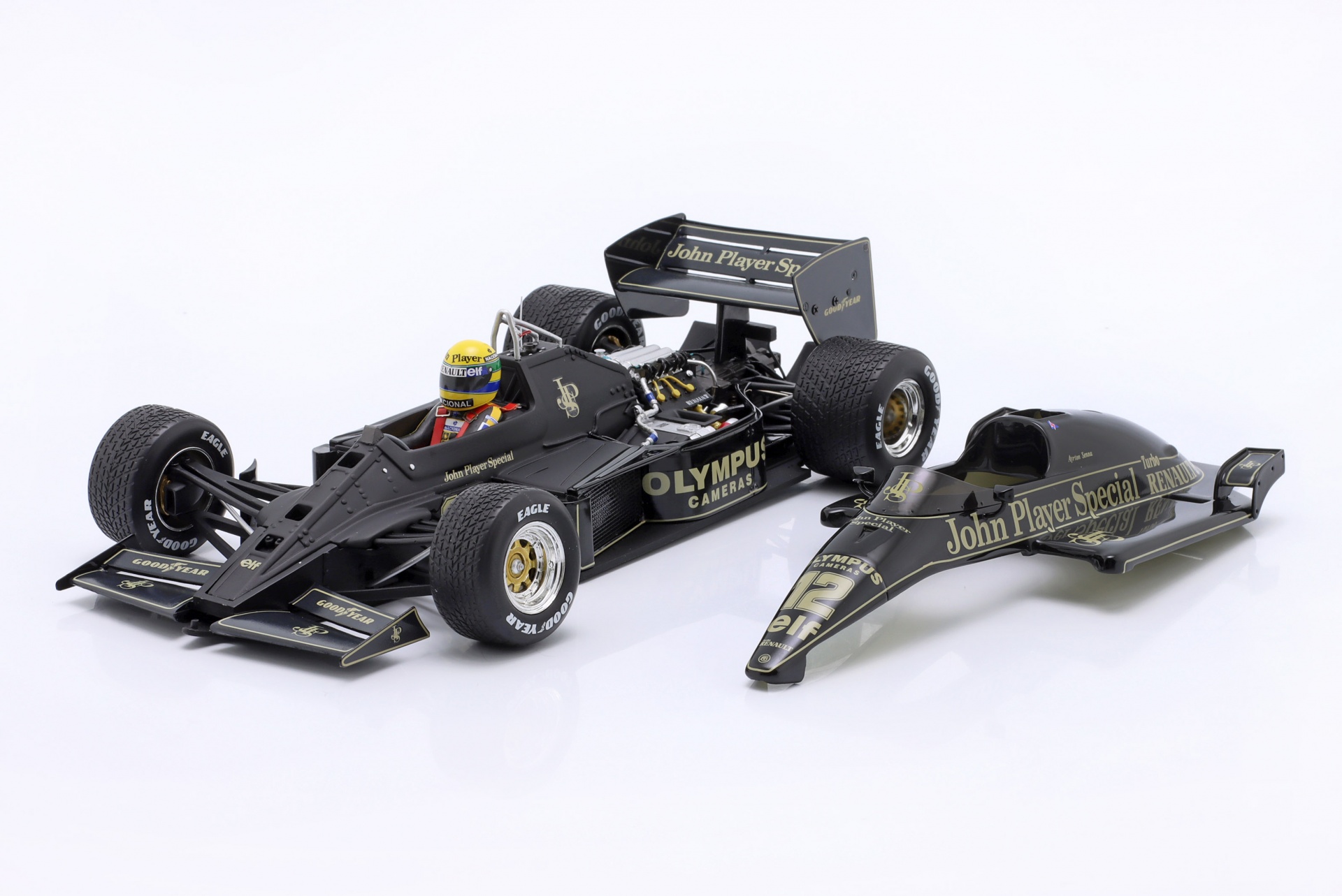 Ayrton Senna Lotus 97T #12 Sieger Portugal GP Formel 1 1985  