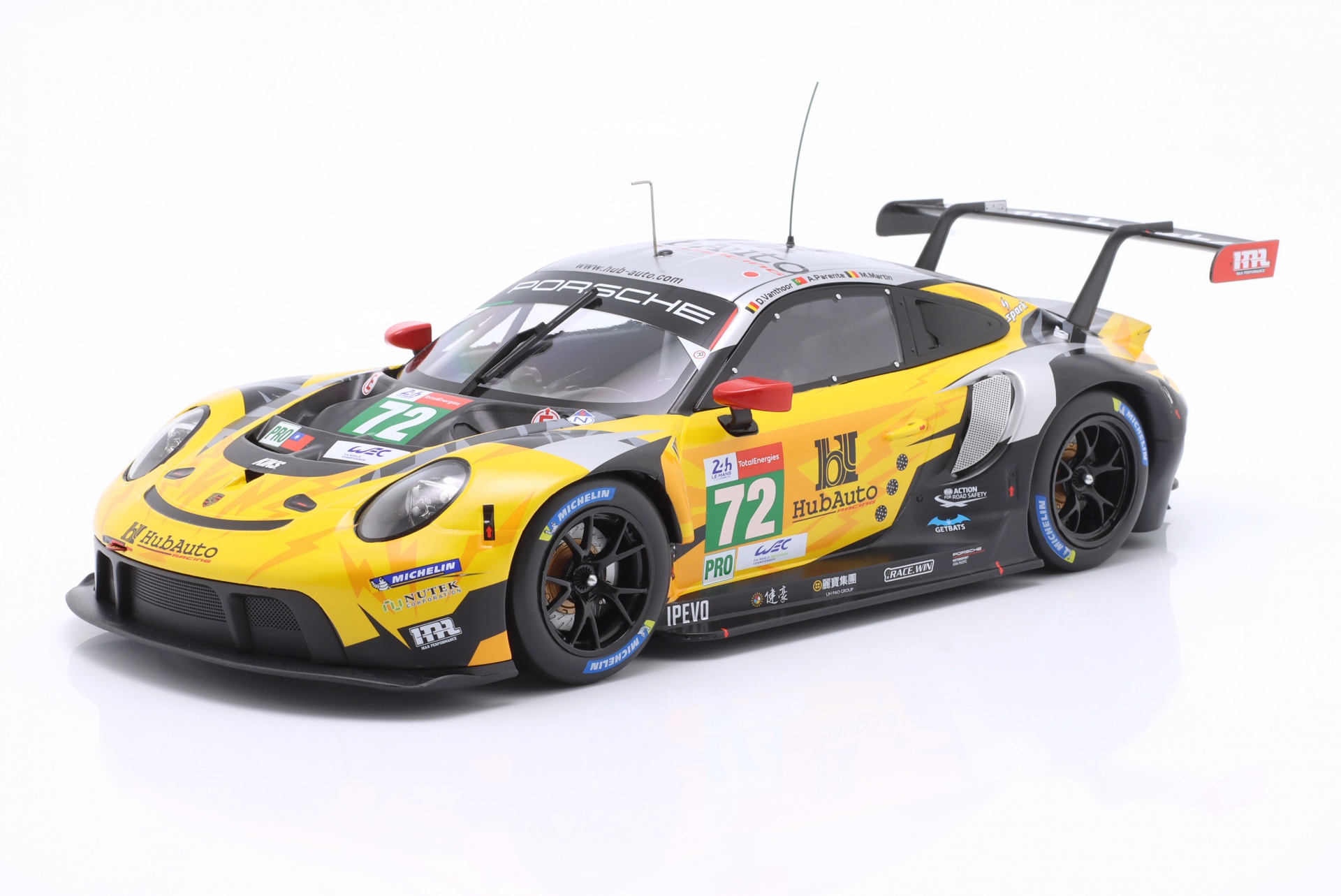 Porsche 911 RSR #72 24h LeMans 2021 HubAuto Racing  