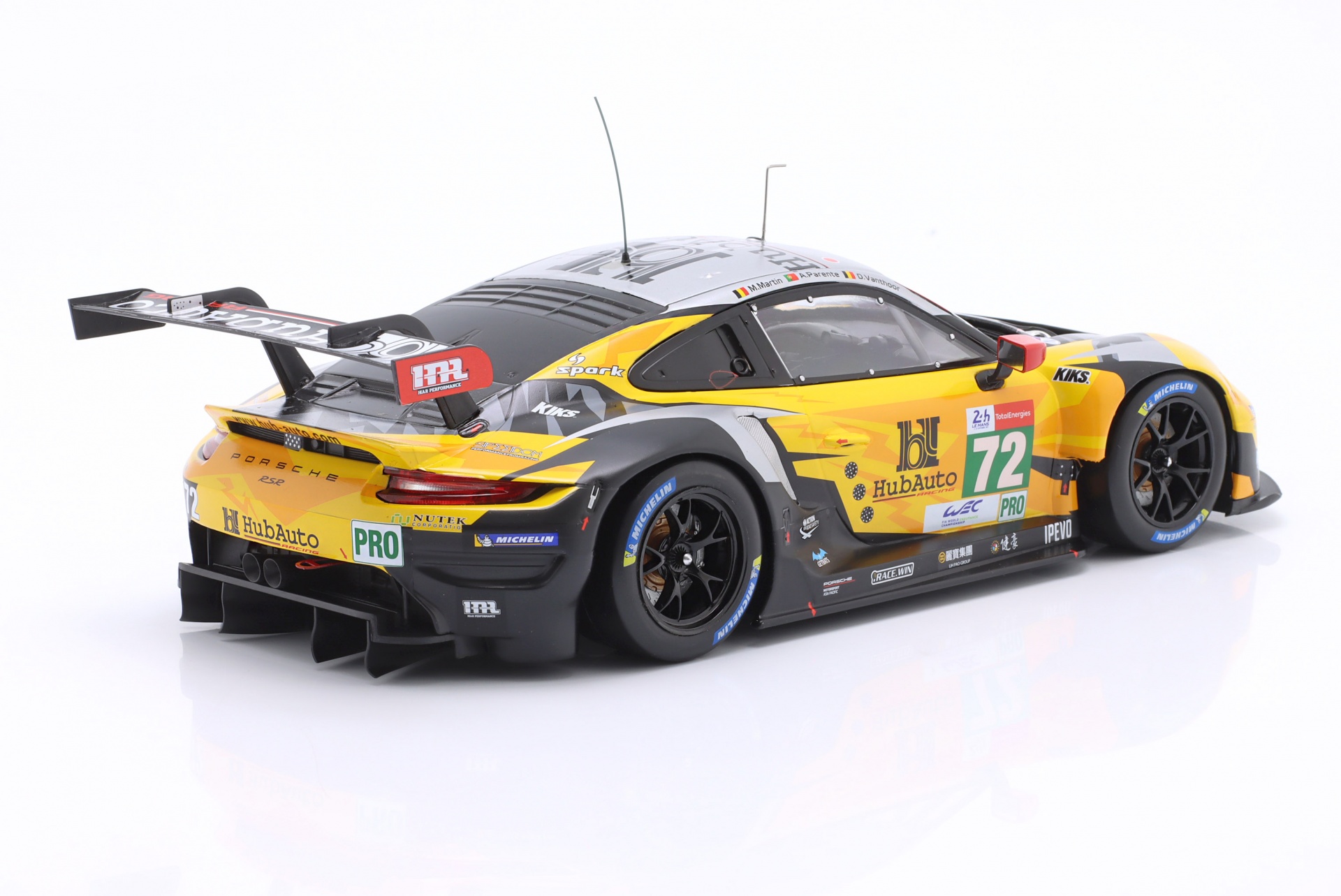 Porsche 911 RSR #72 24h LeMans 2021 HubAuto Racing  