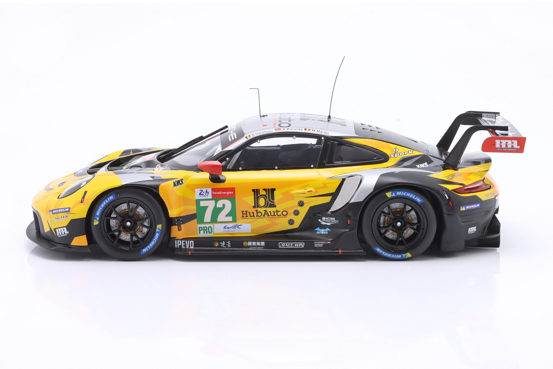 Porsche 911 RSR #72 24h LeMans 2021 HubAuto Racing  