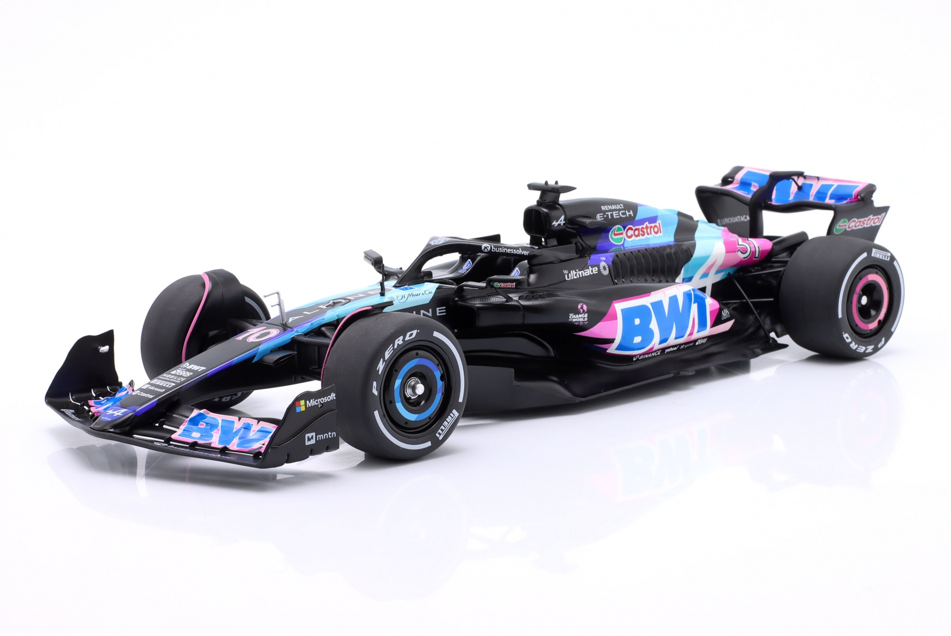 Pierre Gasly Alpine A524 #10 Presentation Car Formel 1 2024  
