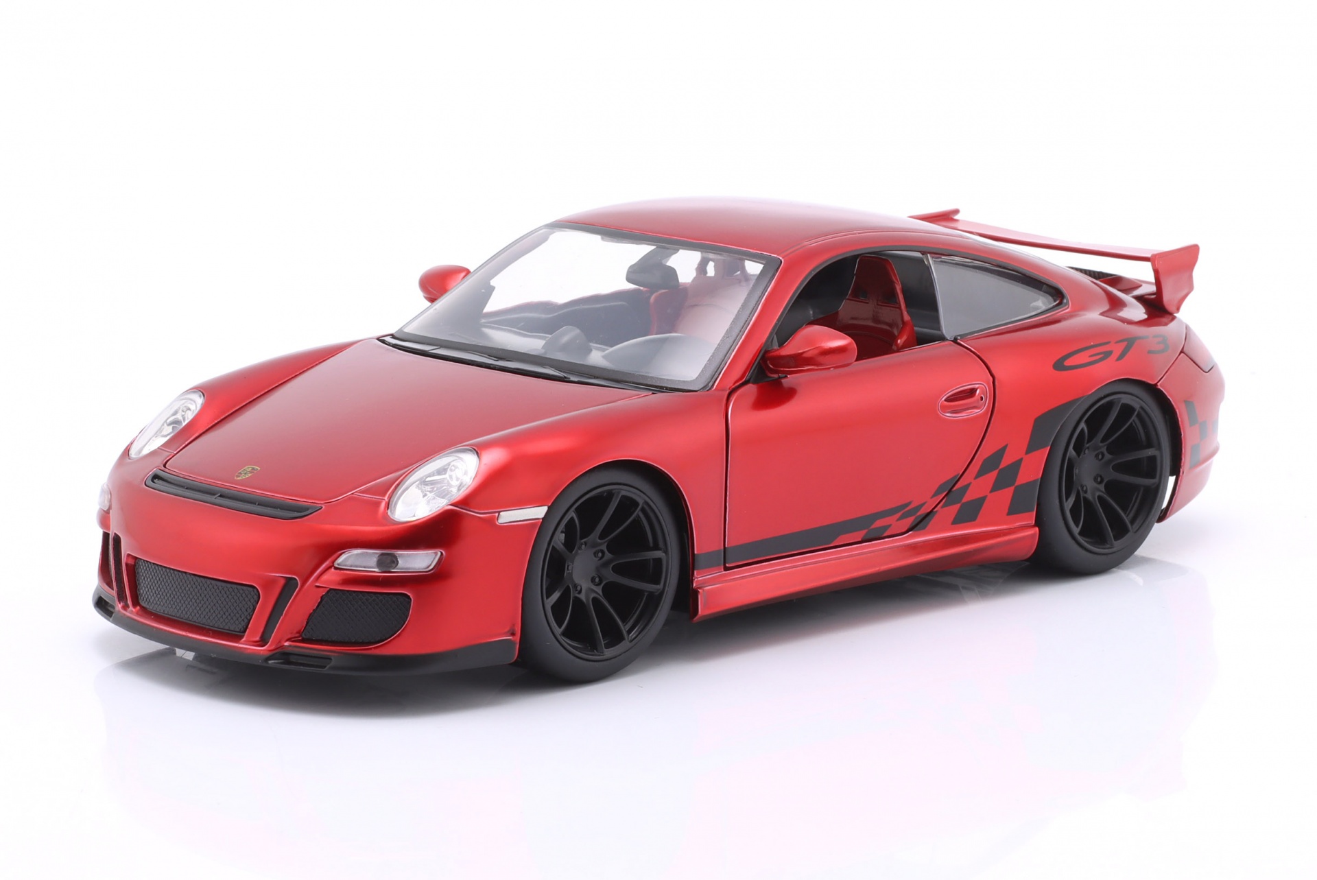 Porsche 911 (997) GT3 rot / schwarz  Jada Toys