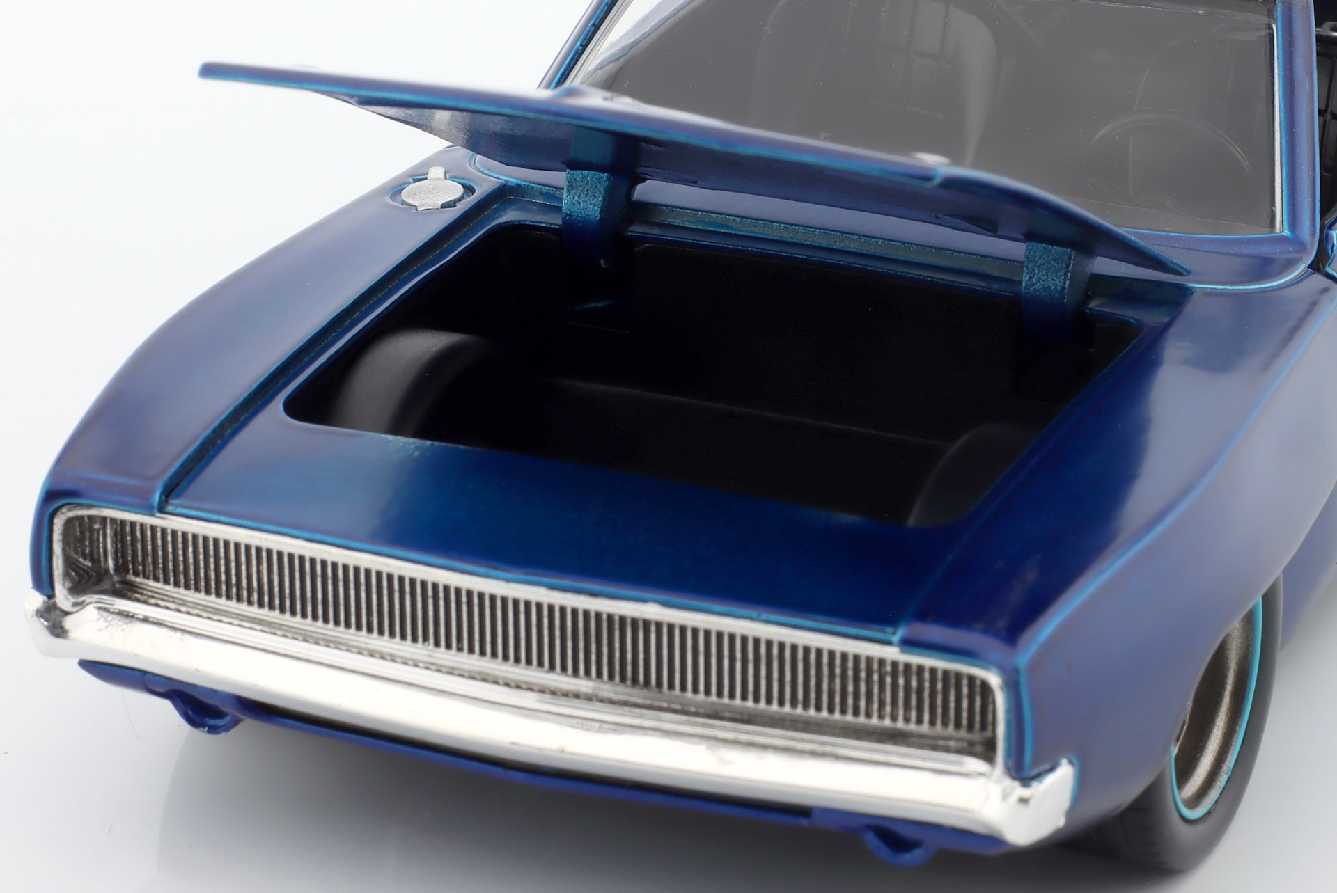 Dodge Charger Widebody Baujahr 1968 blau metallic  Jada Toys