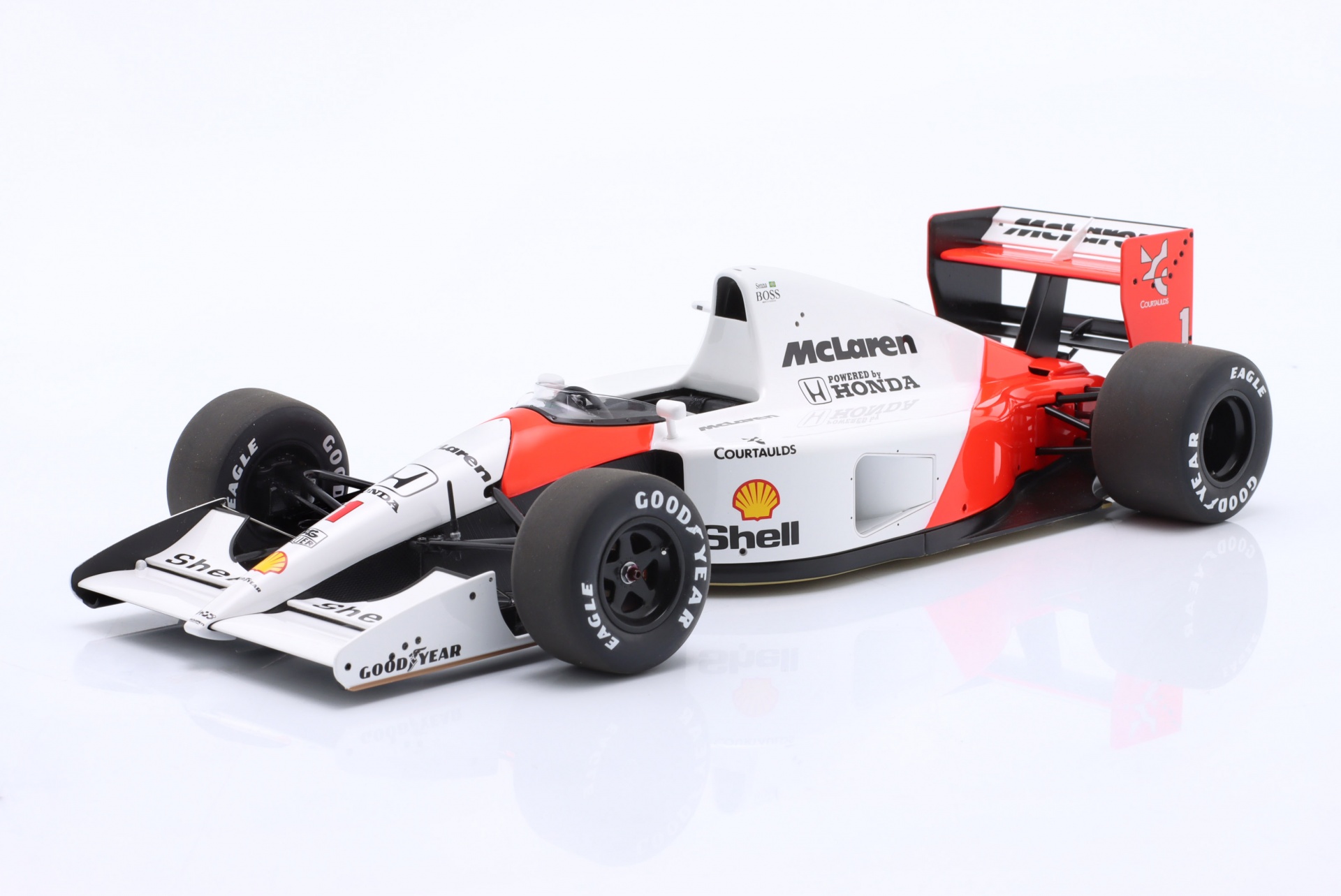 Ayrton Senna McLaren MP4/6 #1 2nd Japan GP Formel 1 Weltmeister 1991  