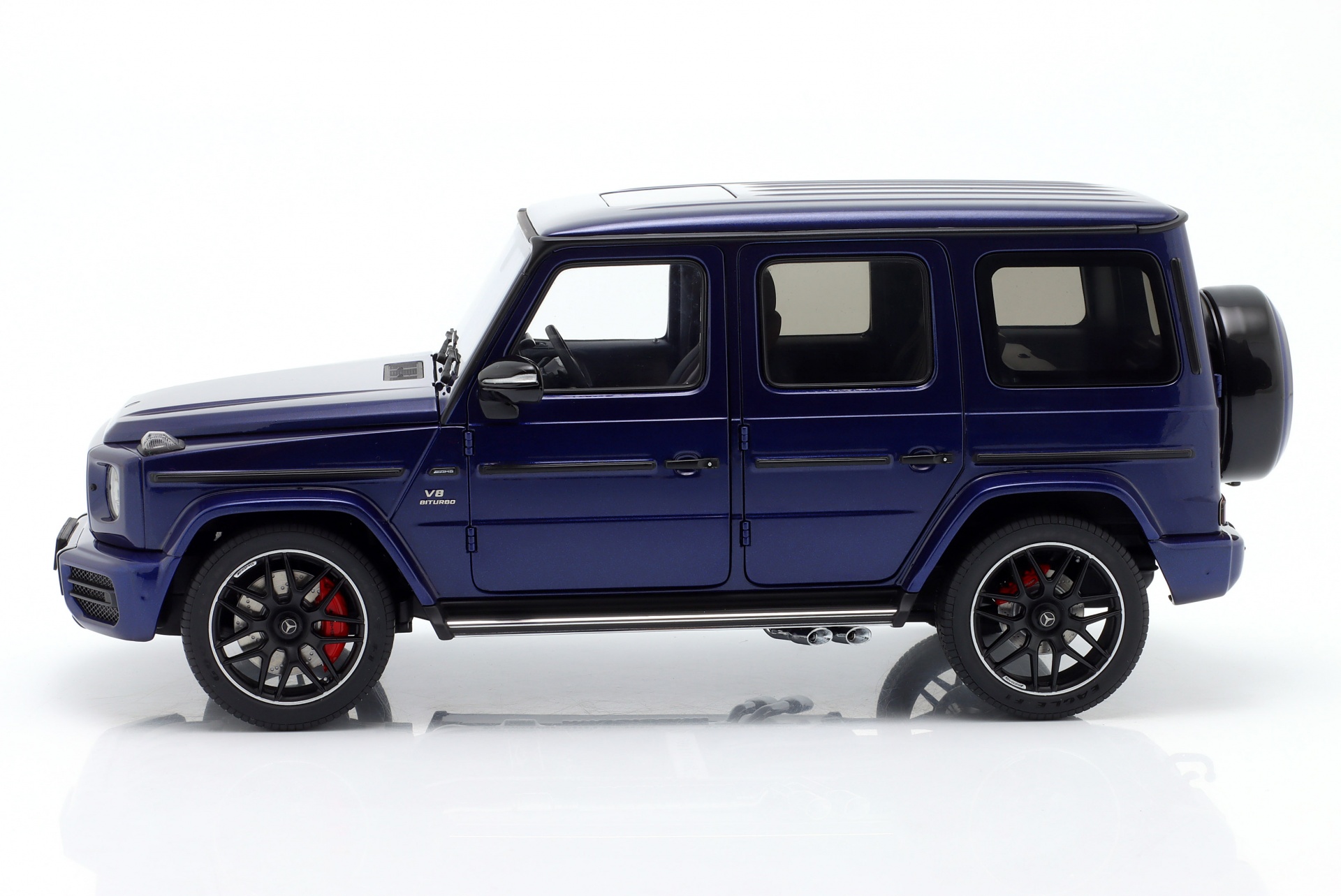 Mercedes-Benz AMG G63 Baujahr 2019 brilliant blau metallic  