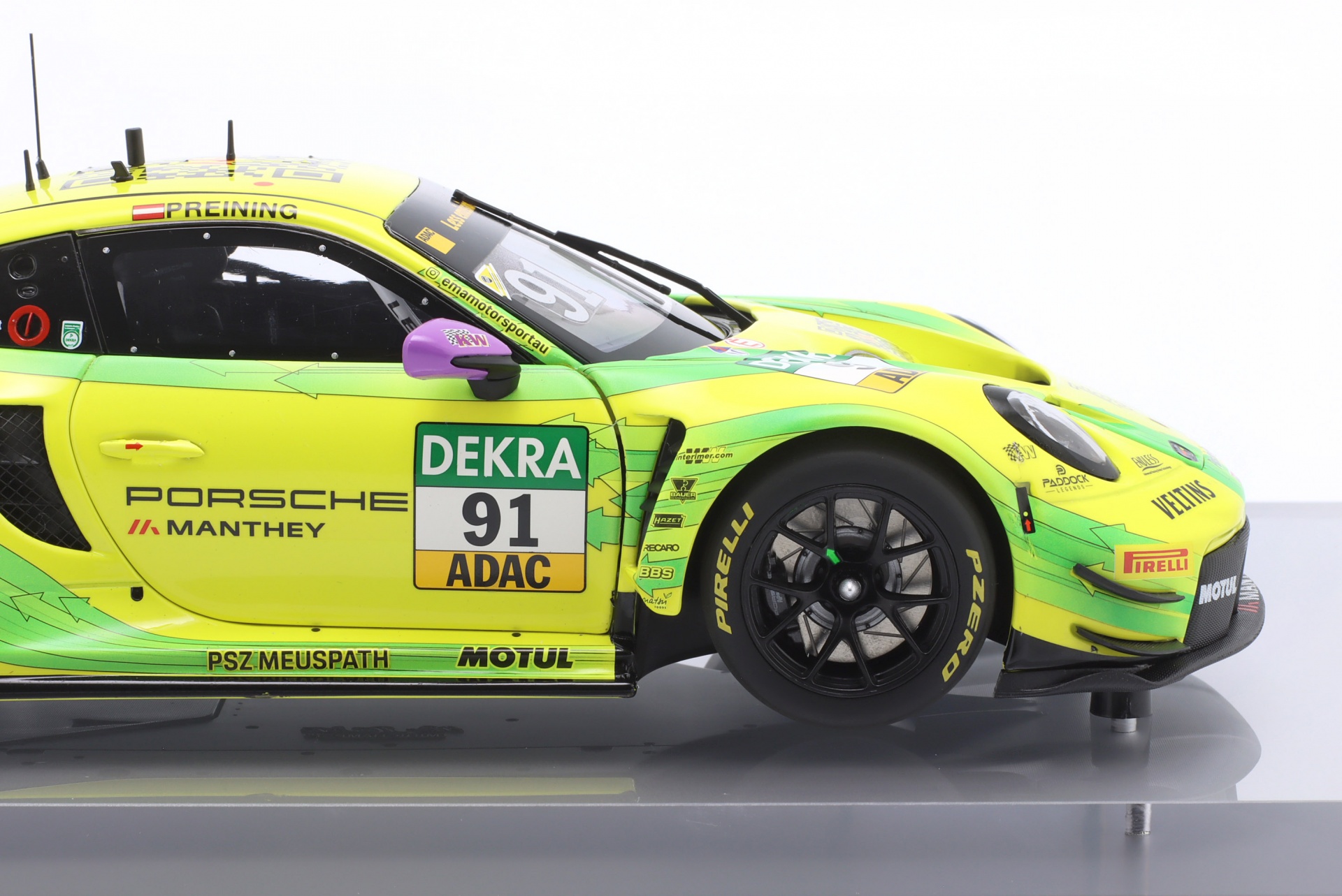 Porsche 911 GT3 R #91 Sieger Hockenheim DTM Champion 2023 Preining  