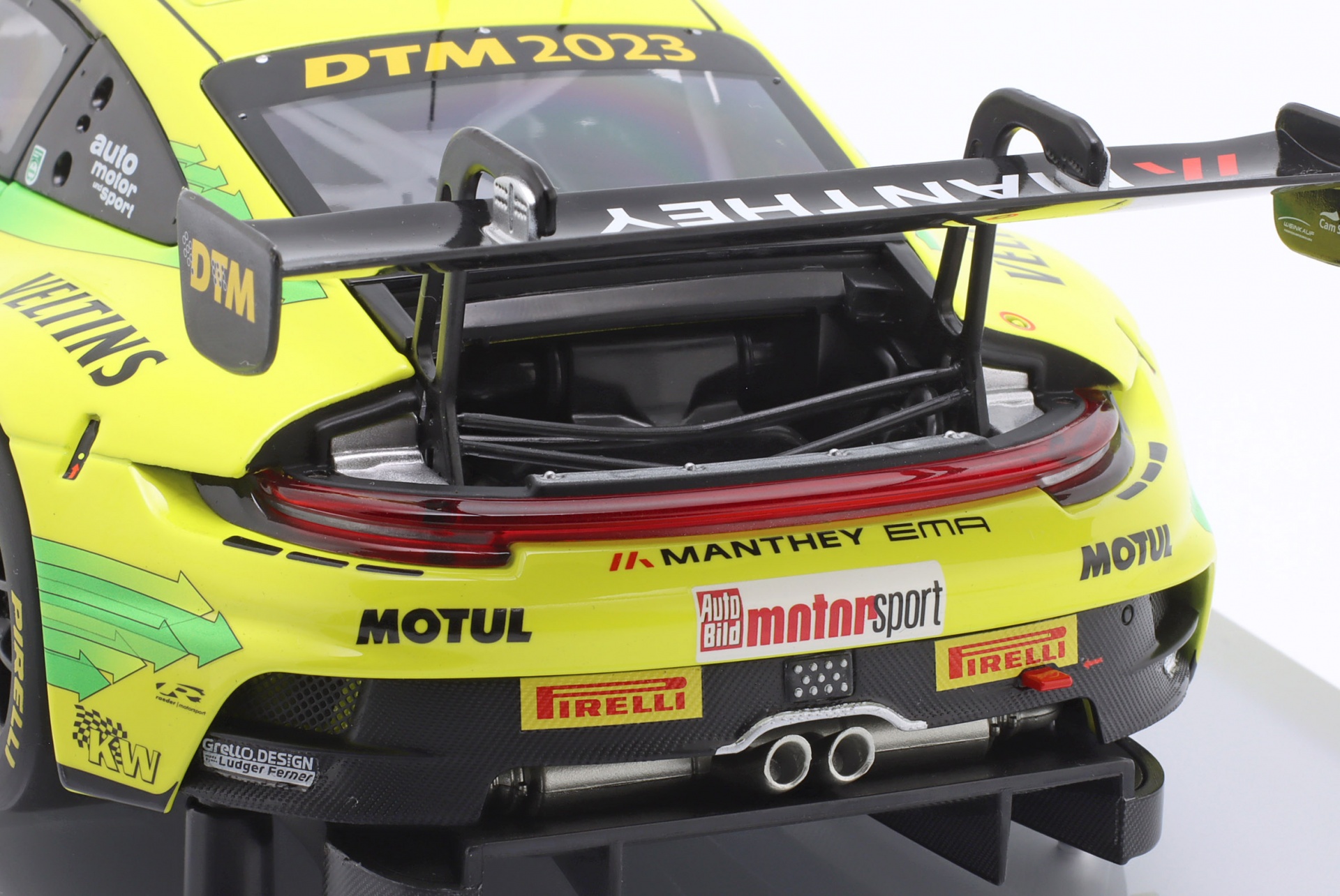 Porsche 911 GT3 R #91 Sieger Hockenheim DTM Champion 2023 Preining  