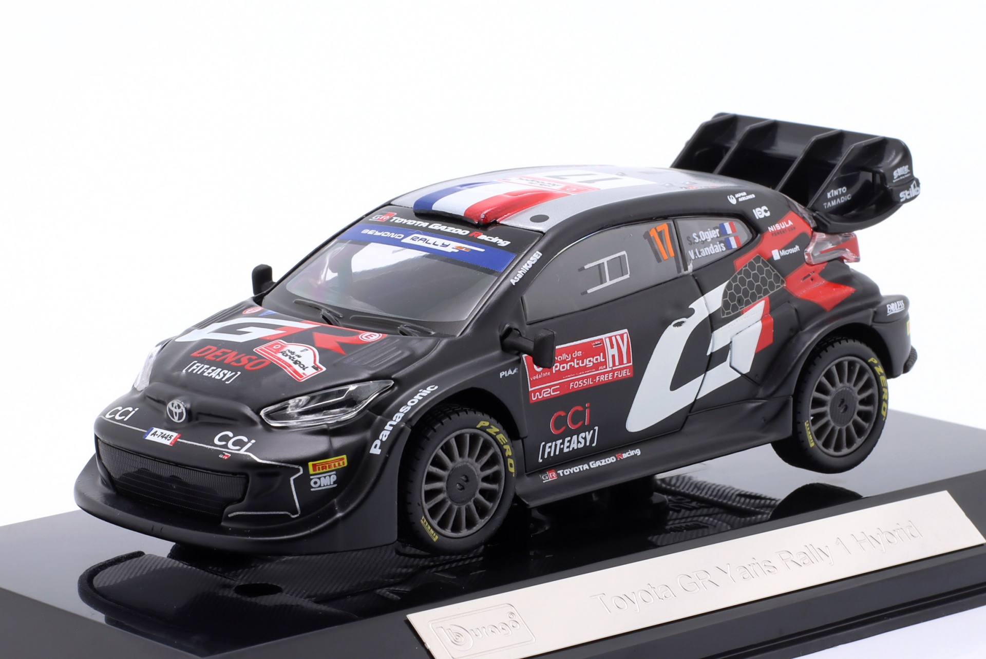 Toyota GR Yaris Rally1 Hybrid #17 WRC 2024 Ogier, Landais  