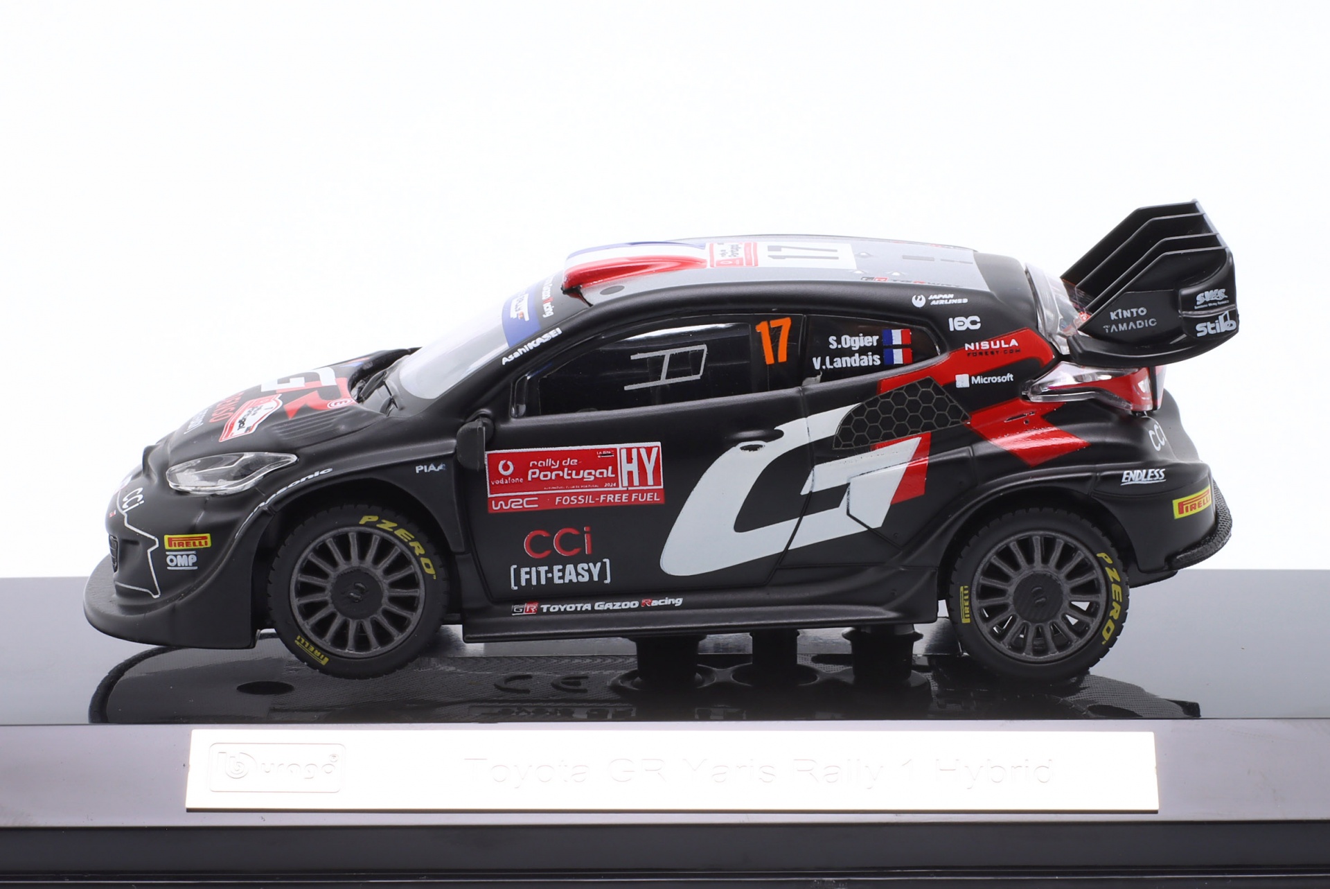 Toyota GR Yaris Rally1 Hybrid #17 WRC 2024 Ogier, Landais  