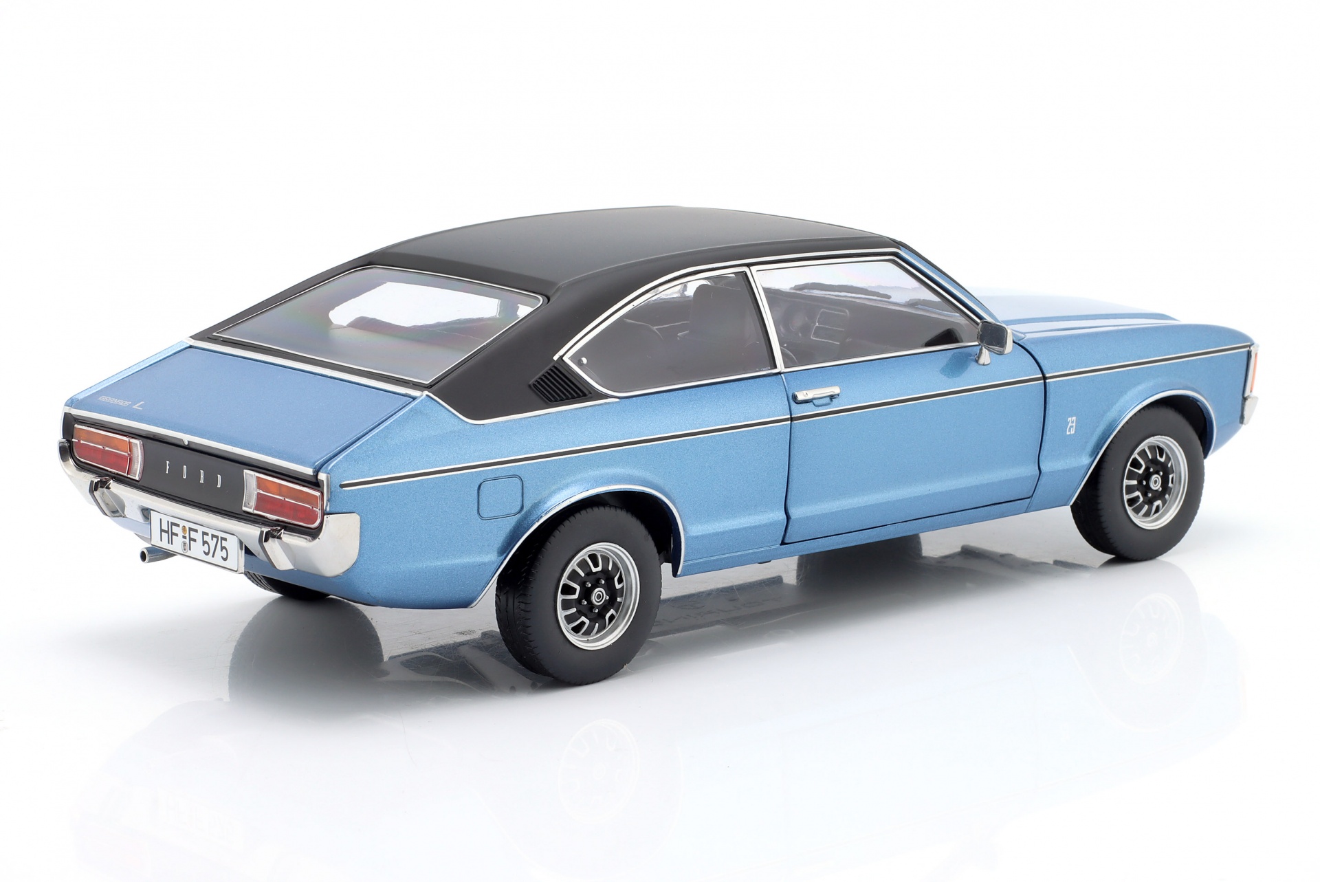 Ford Granada L Coupe Serie 2 Baujahr 1975 blau metallic  