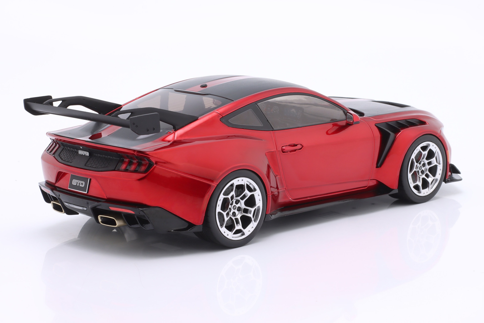 Ford Mustang GTD Baujahr 2025 rot / schwarz  