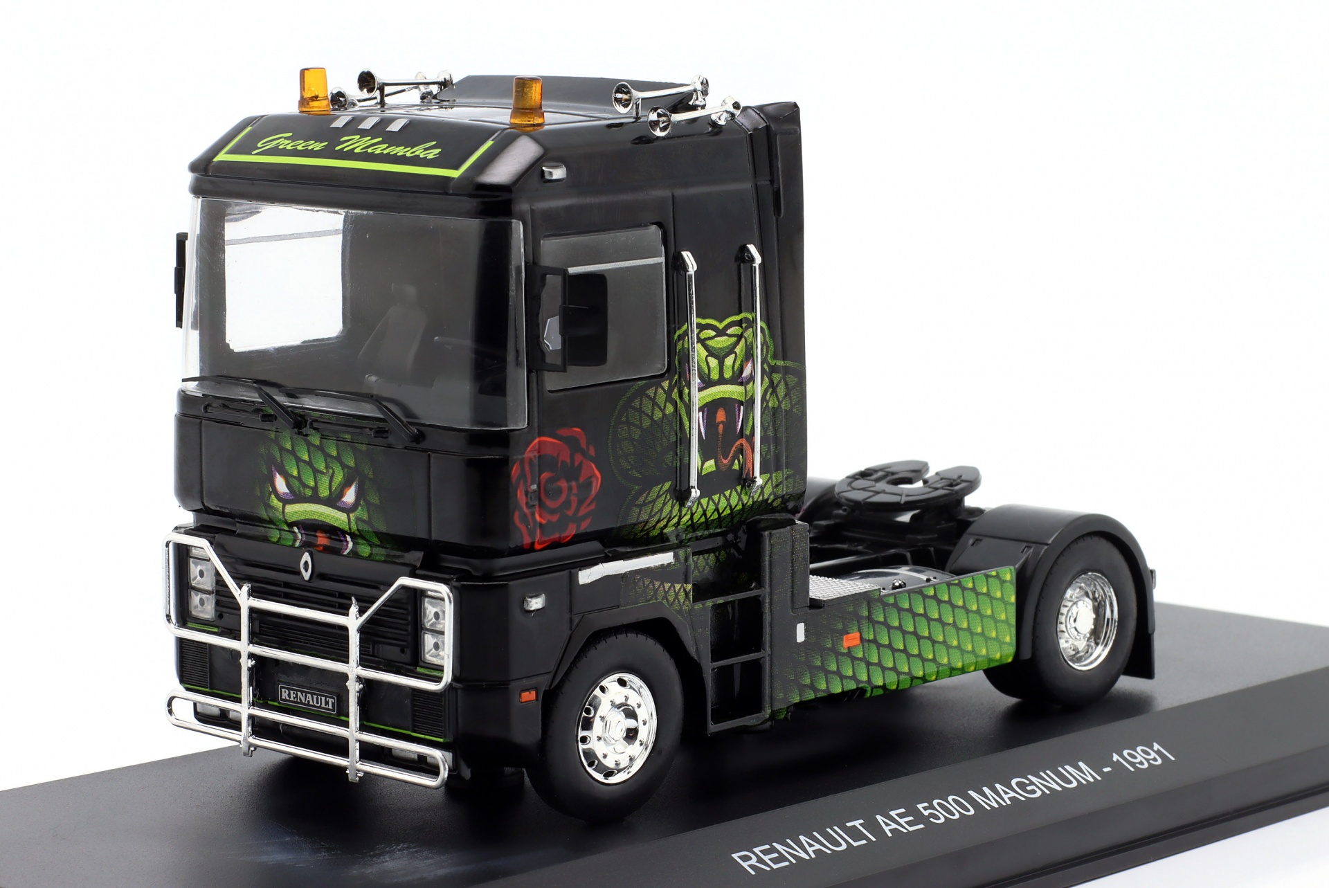 Renault AE 500 Magnum Sattelzugmaschine 1991 Green Mamba  