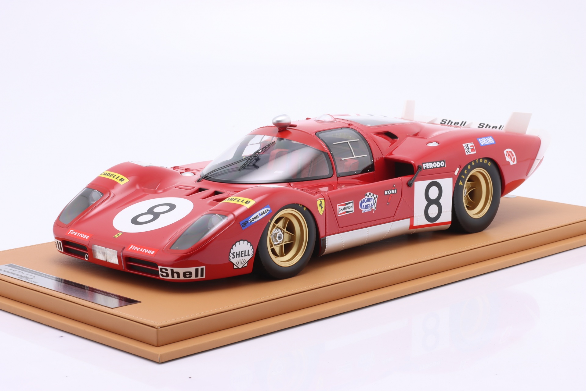 Ferrari 512S 5.0L V12 #8 24h LeMans 1970 Merzario, Regazzoni  