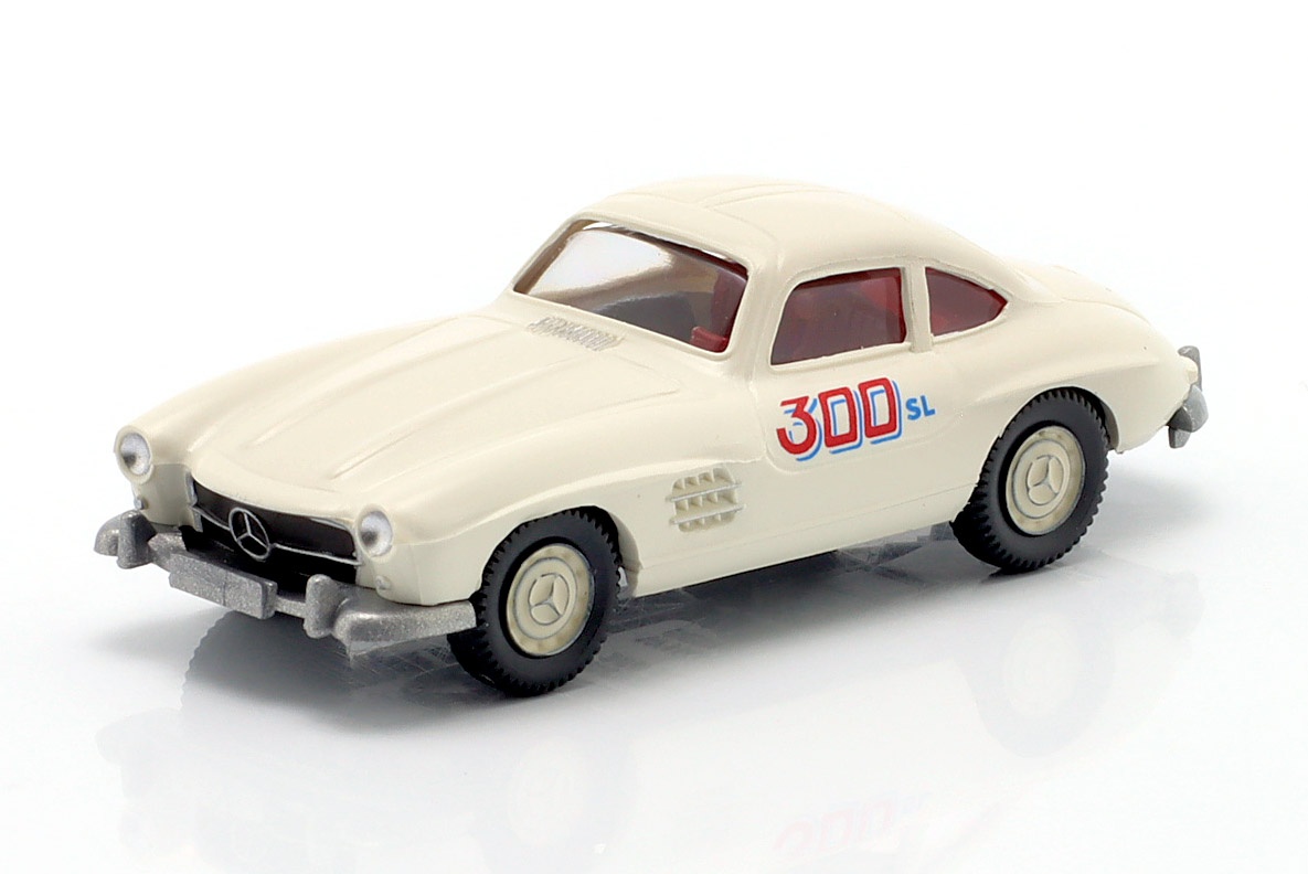Mercedes-Benz 300 SL Aluminium wei&szlig;  