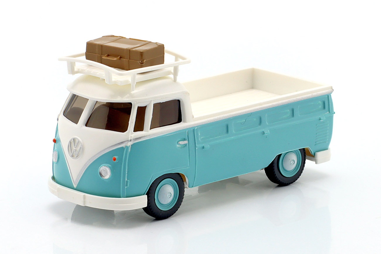 Volkswagen VW T1 Pritsche New York New York hellblau / wei&szlig;  Wiking
