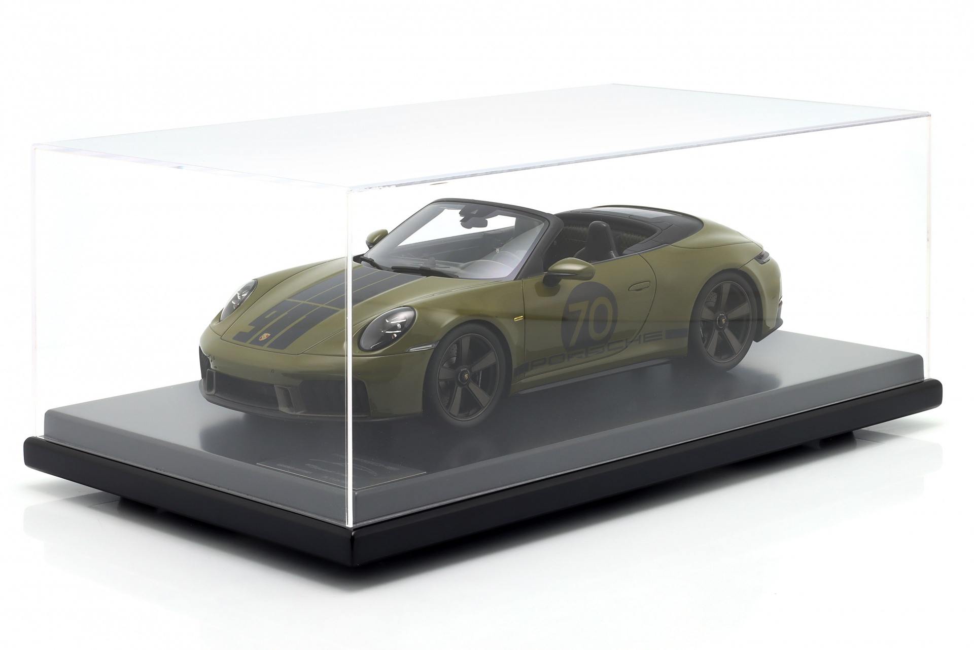 Porsche 911 (992.2) Spirit 70 Baujahr 2025 olive neo 1:12 Spark