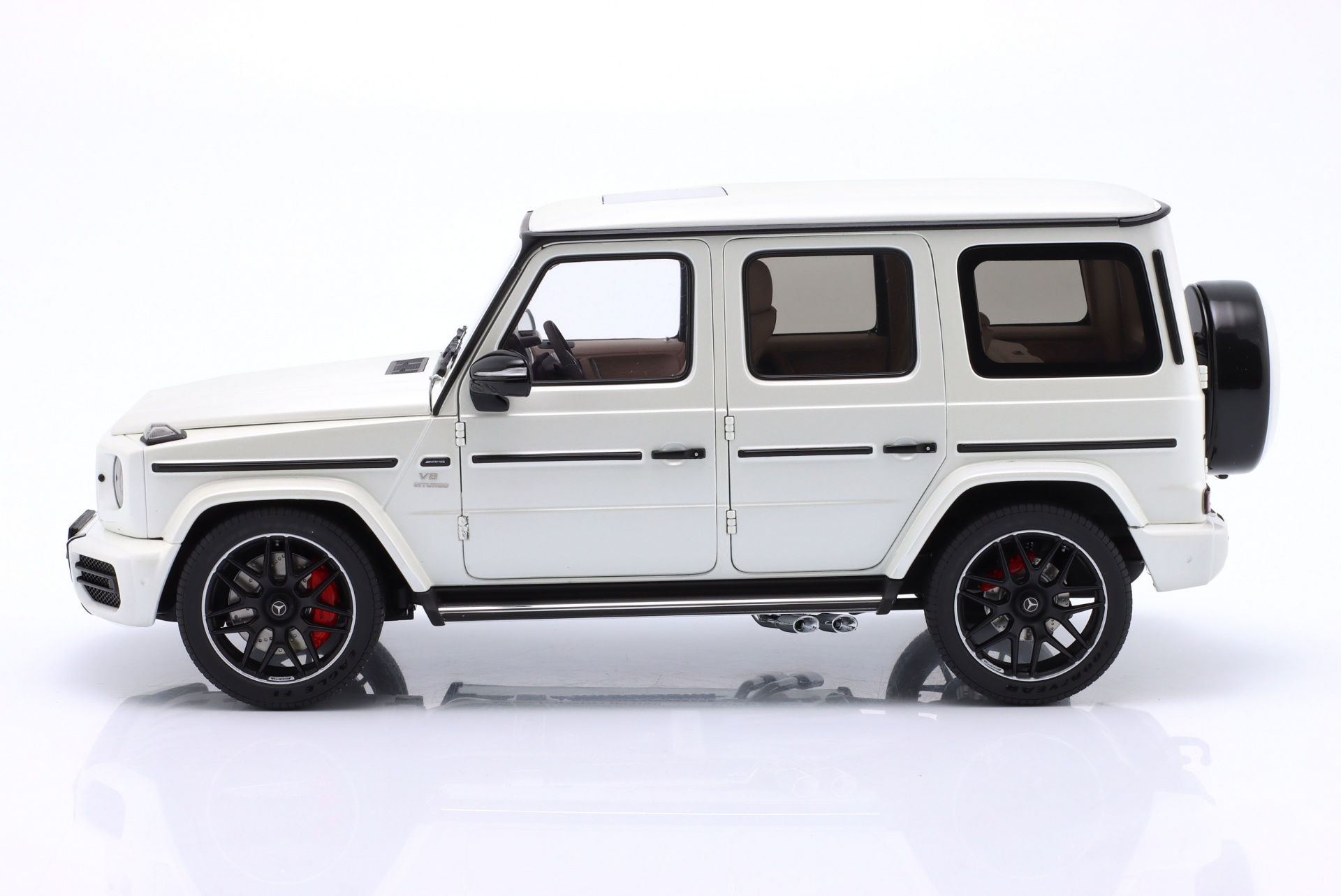 Mercedes-Benz AMG G63 Baujahr 2019 brilliantwei&szlig; metallic  