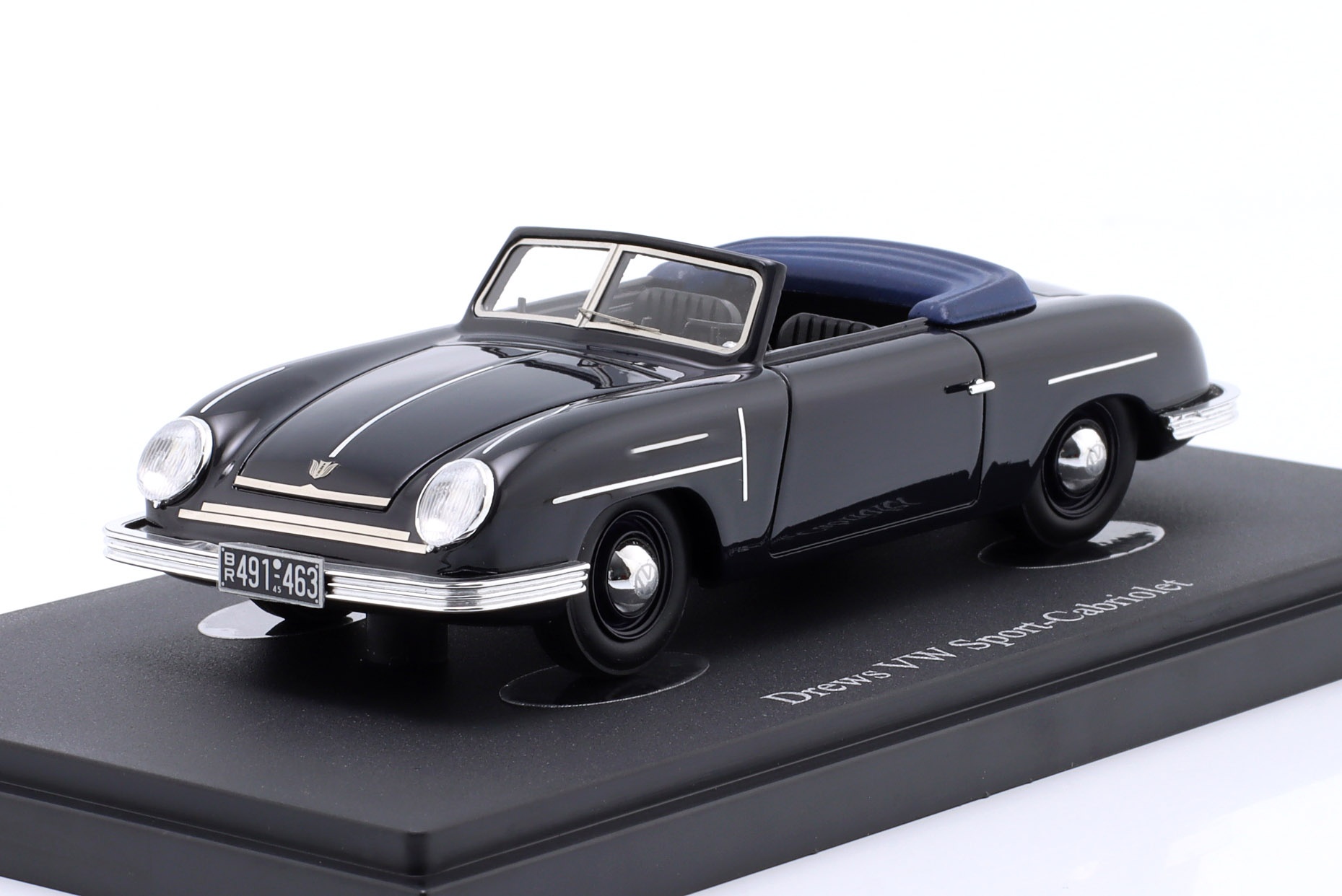 Drews VW Sport-Cabriolet Baujahr 1949 schwarz  
