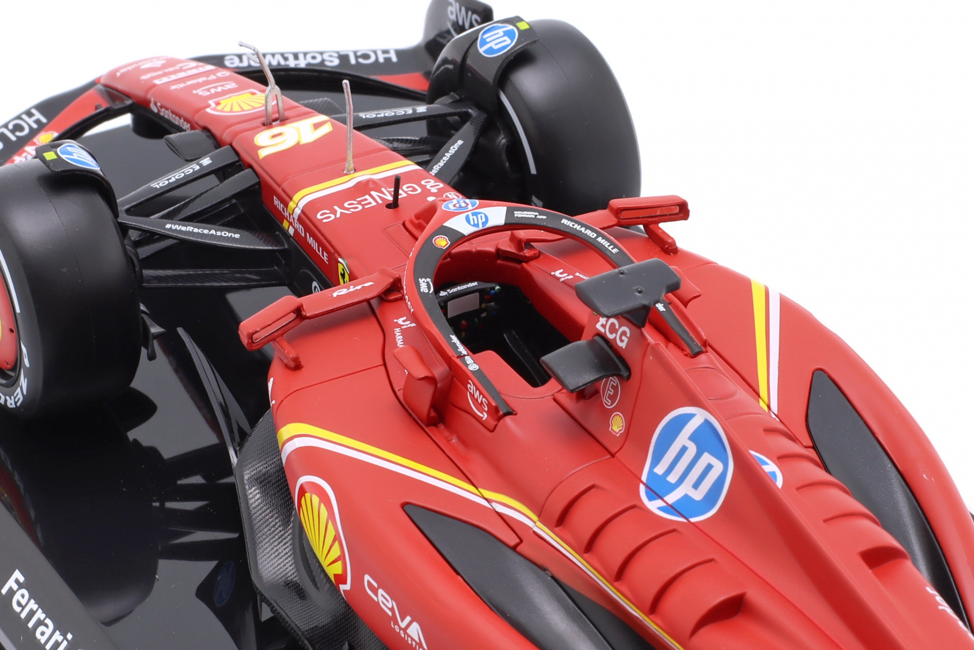 Charles Leclerc Ferrari SF-24 #16 Formel 1 2024  