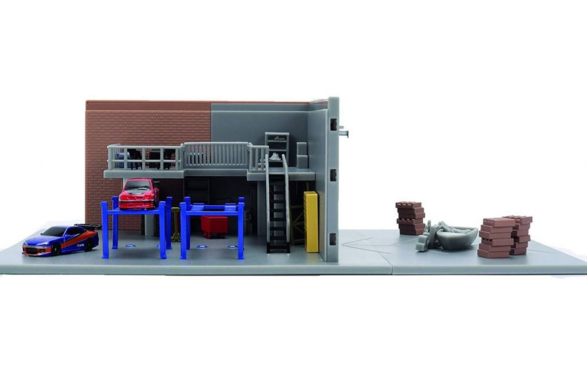 Han's Werkstatt Fast & Furious Diorama-Set Jada Toys