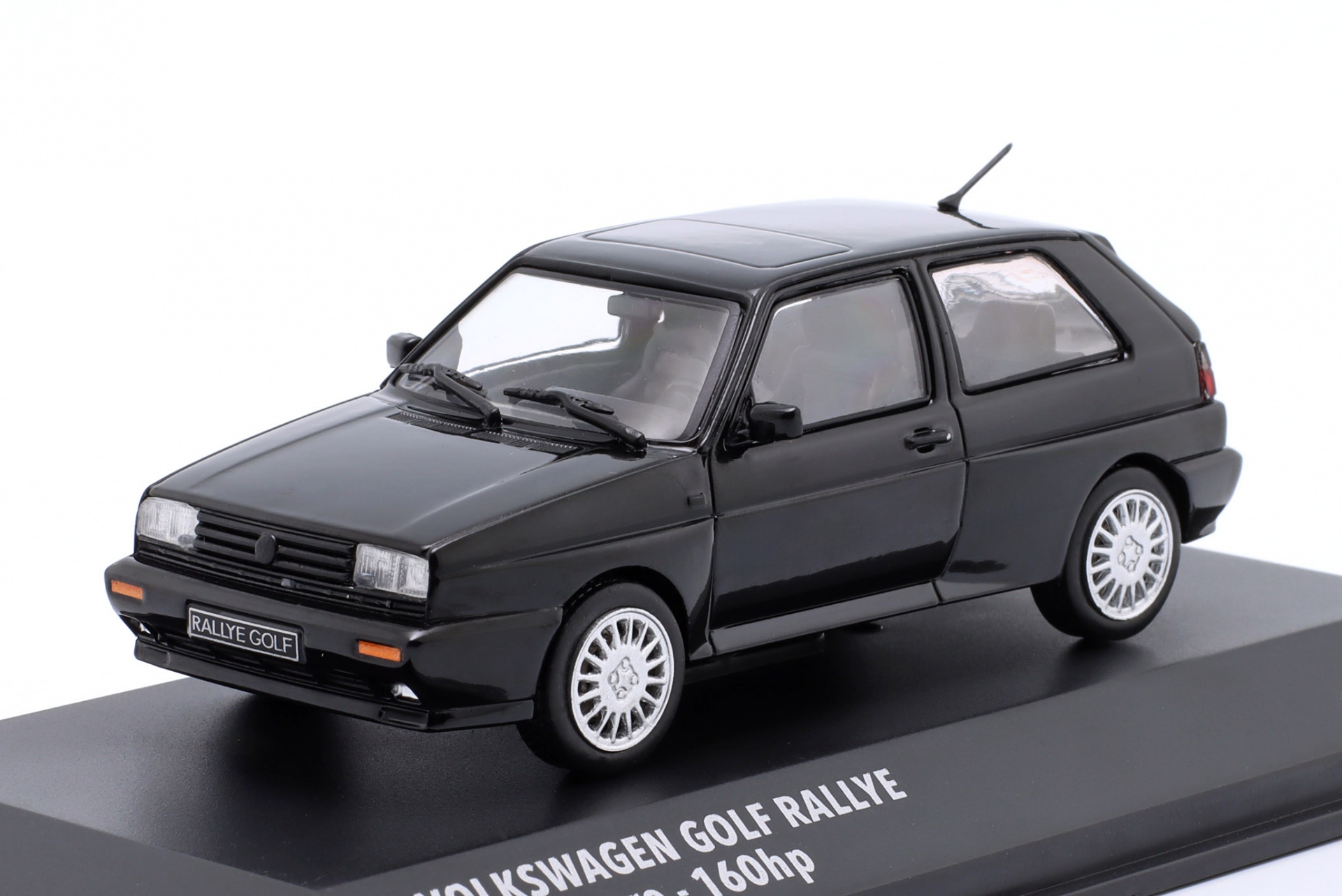 Volkswagen VW Golf Rally MK2 Baujahr 1989 schwarz  