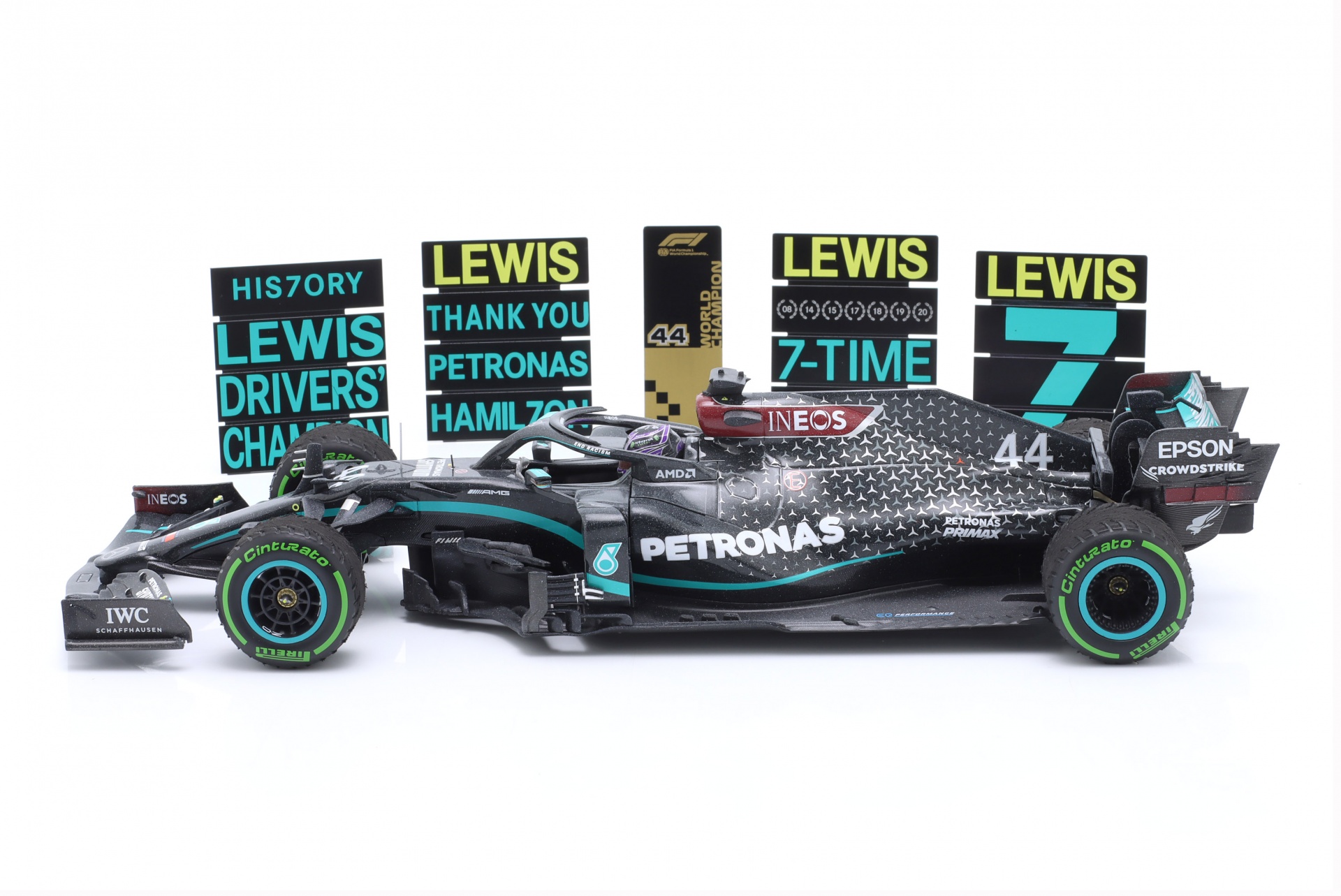 L. Hamilton Mercedes-AMG F1 W11 #44 Sieger T&uuml;rkei GP Formel 1 Weltmeister 2020  