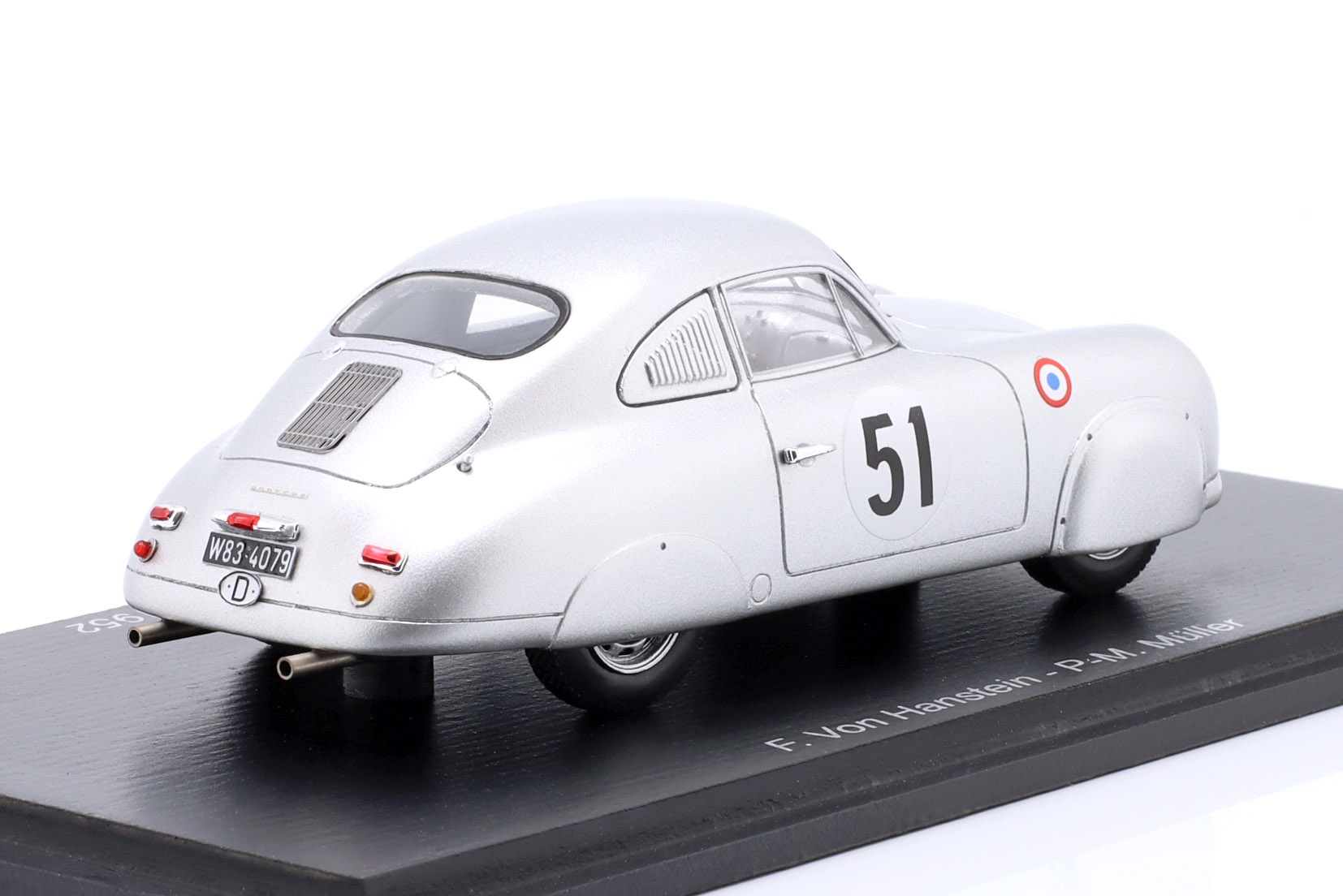 Porsche 356 SL Coupe #51 24h LeMans 1952 von Hanstein, M&uuml;ller  