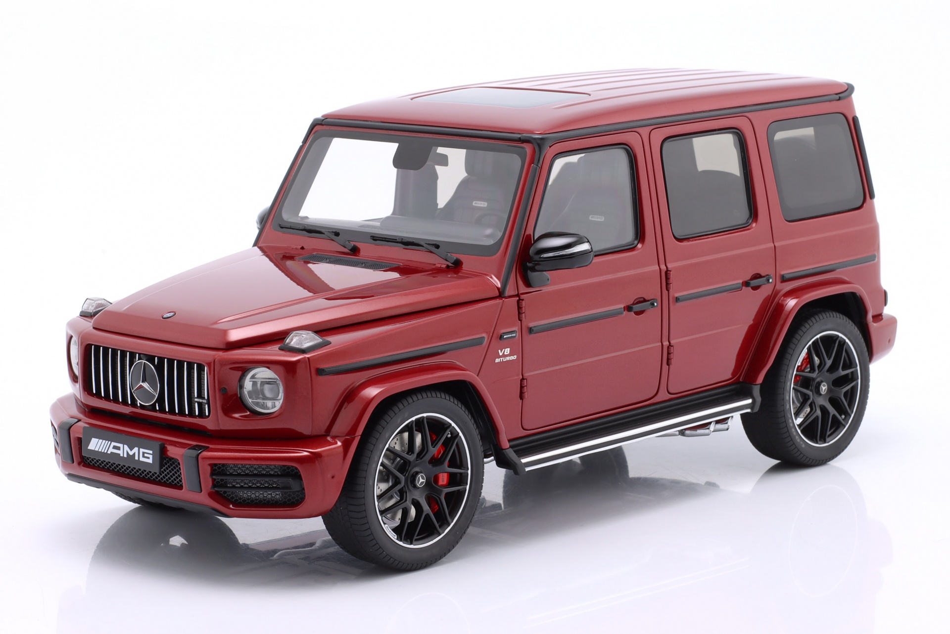 Mercedes-Benz AMG G63 Baujahr 2019 rot metallic  