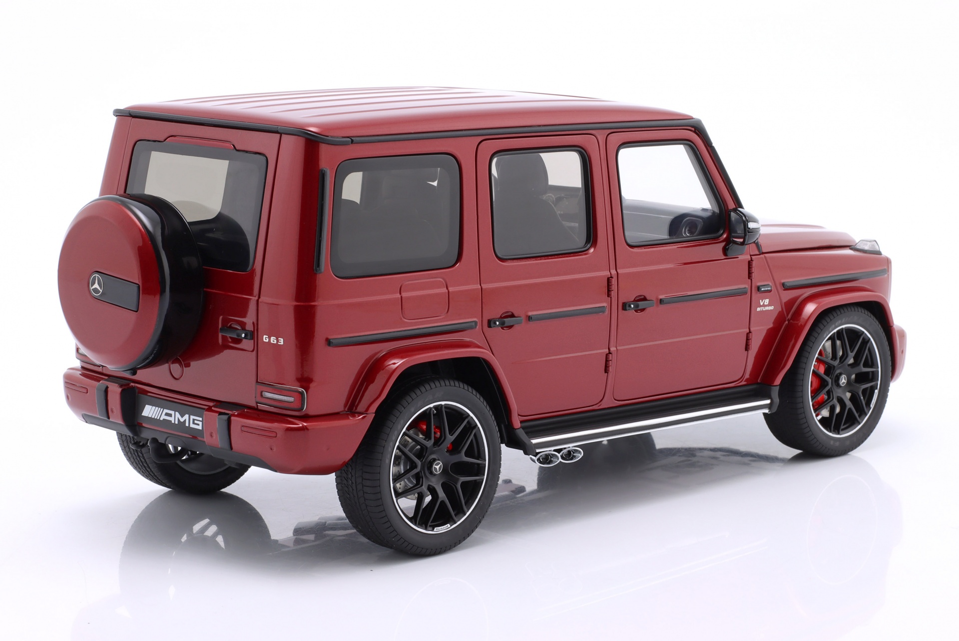 Mercedes-Benz AMG G63 Baujahr 2019 rot metallic  