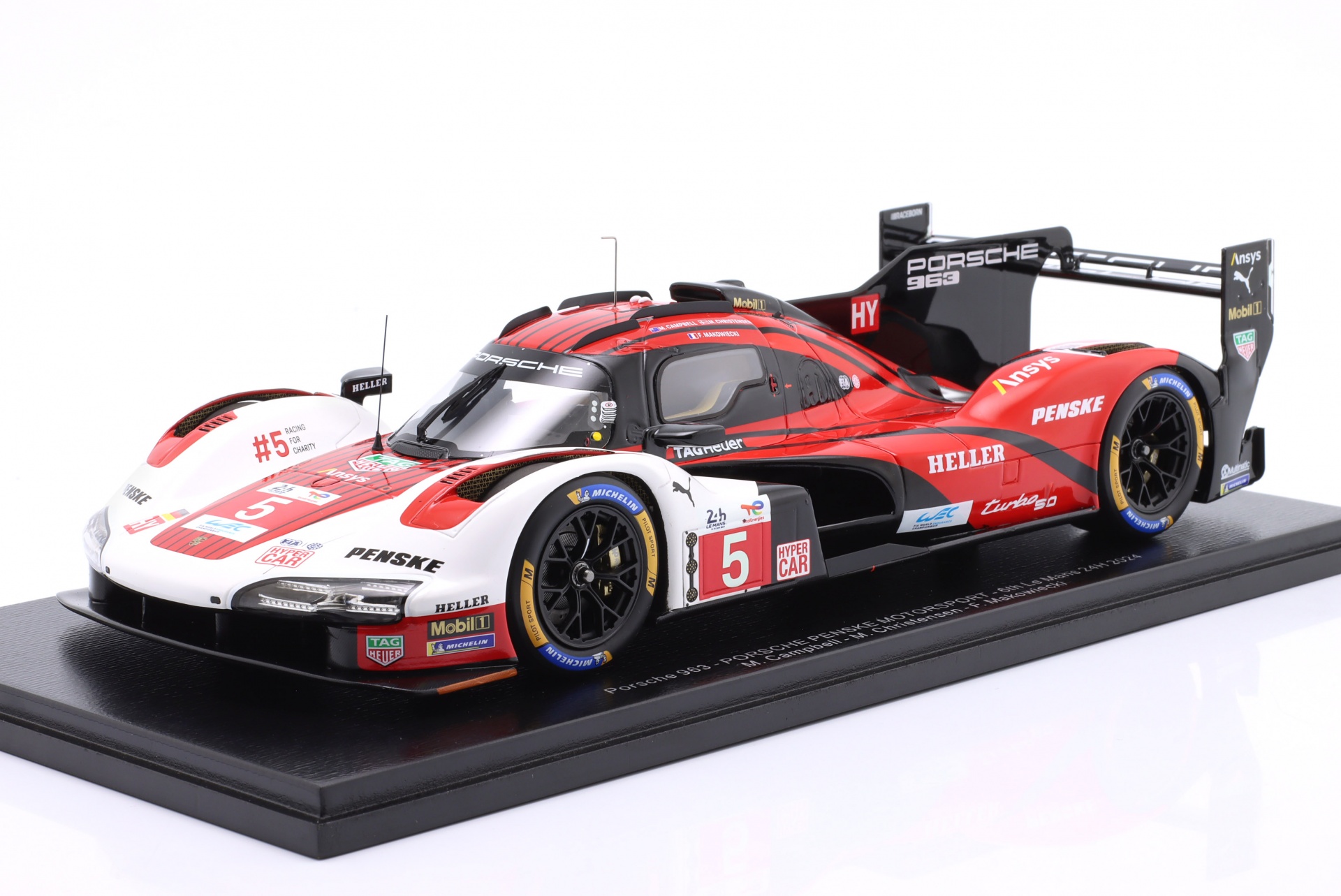 Porsche 963 #5 6th 24h LeMans 2024 Porsche Penske Motorsport  