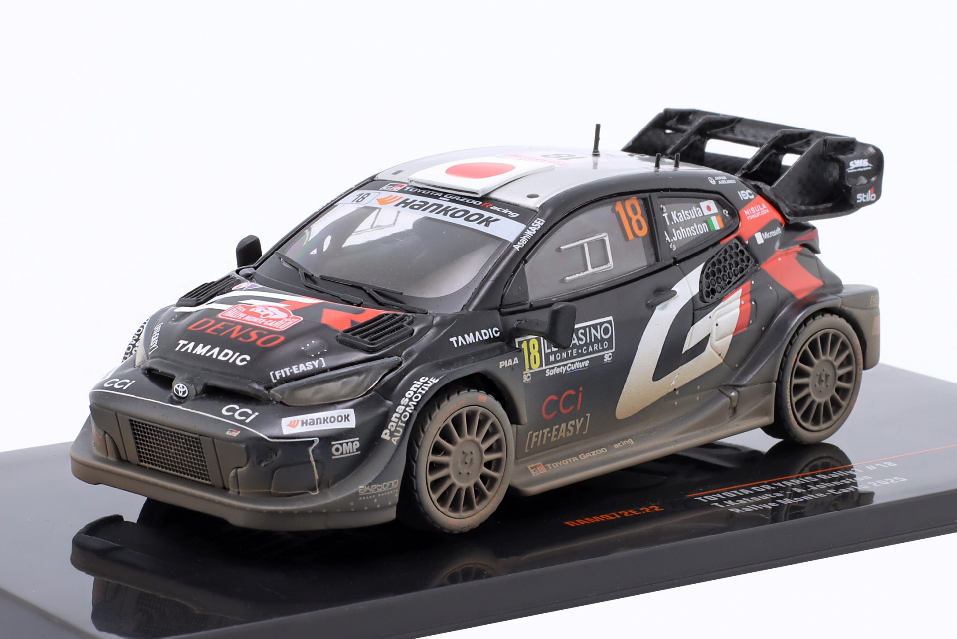 Toyota GR Yaris Rally1 #18 Rallye Monte Carlo 2025 Katsuta, Johnston  