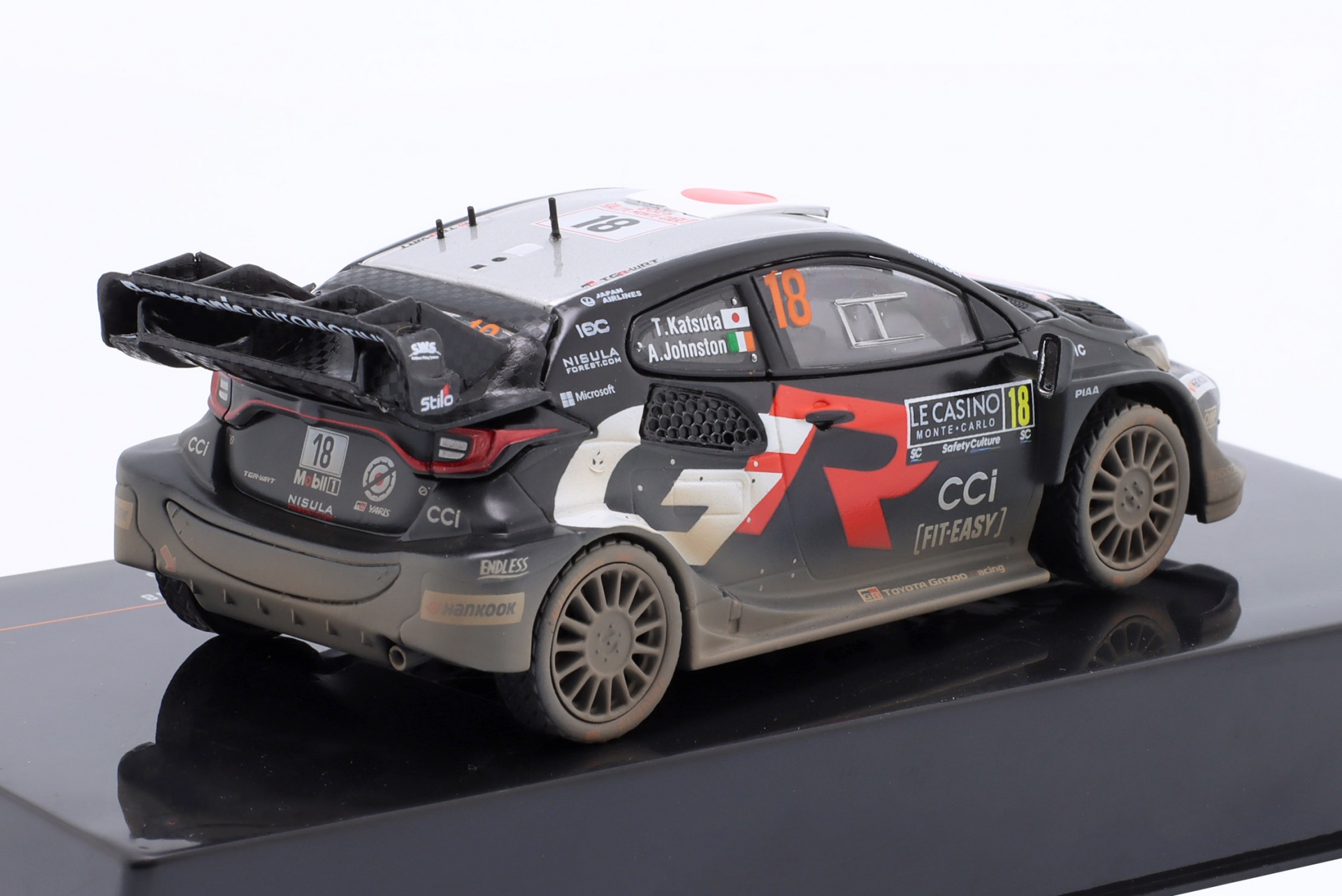 Toyota GR Yaris Rally1 #18 Rallye Monte Carlo 2025 Katsuta, Johnston  