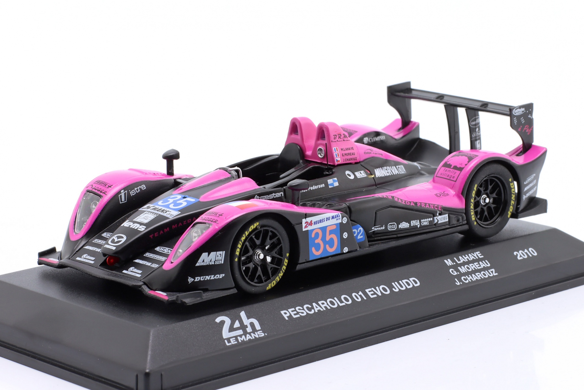 Pescarolo 01 #35 7th 24h LeMans 2010 Lahaye, Moreau, Charouz  