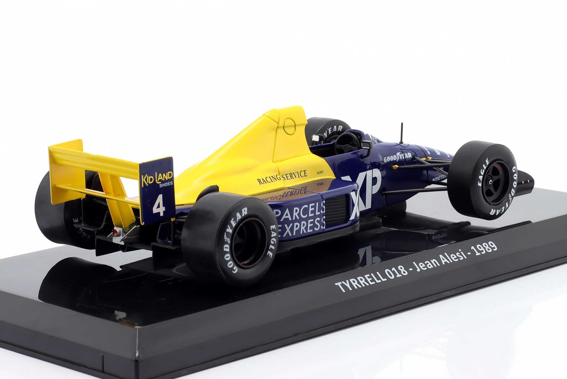 Jean Alesi Tyrrell 018 #4 Formel 1 1989  