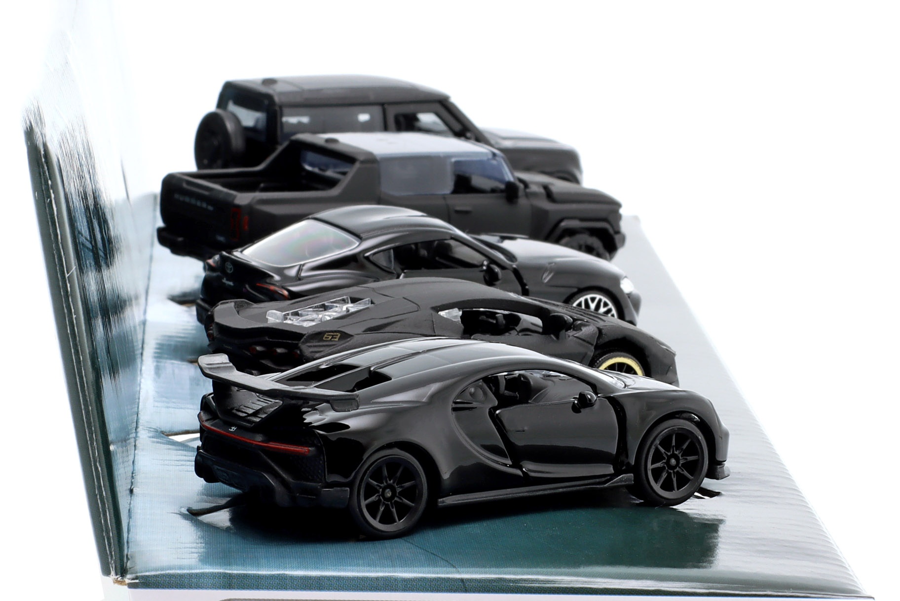 5-Car Set Black Edition Geschenkset  