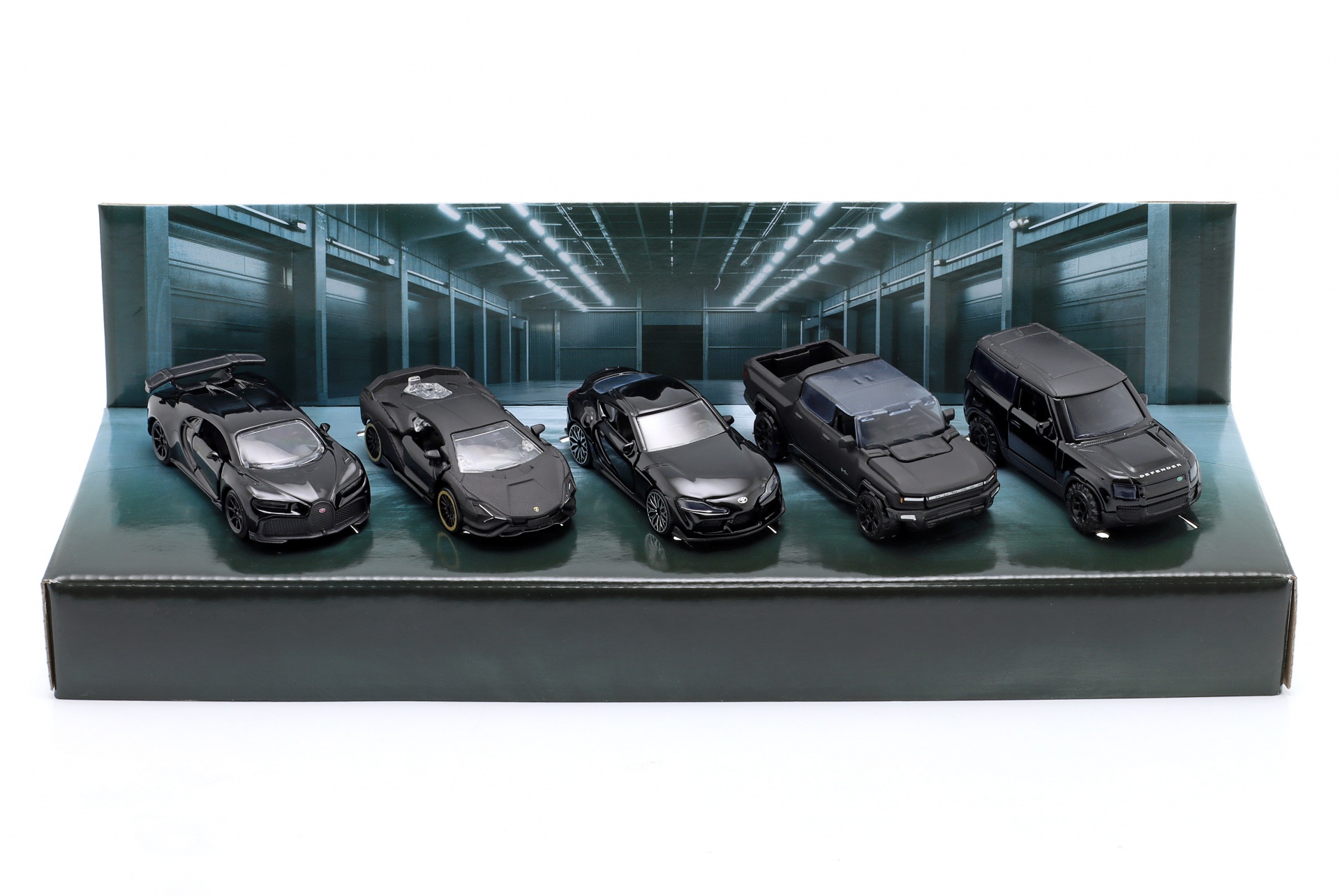 5-Car Set Black Edition Geschenkset  
