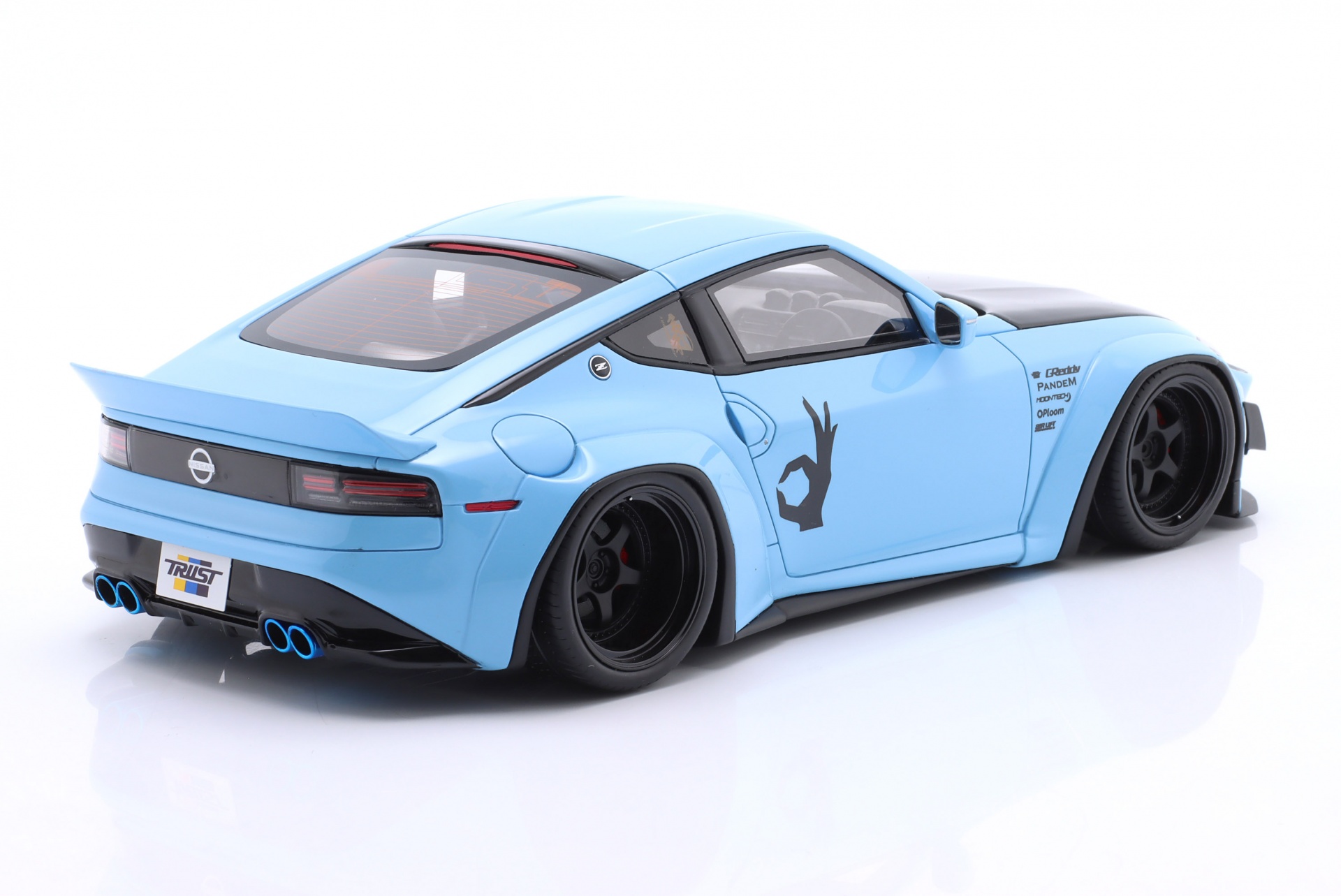 Nissan Fairlady Z Pandem Baujahr 2025 China blau  GT-Spirit