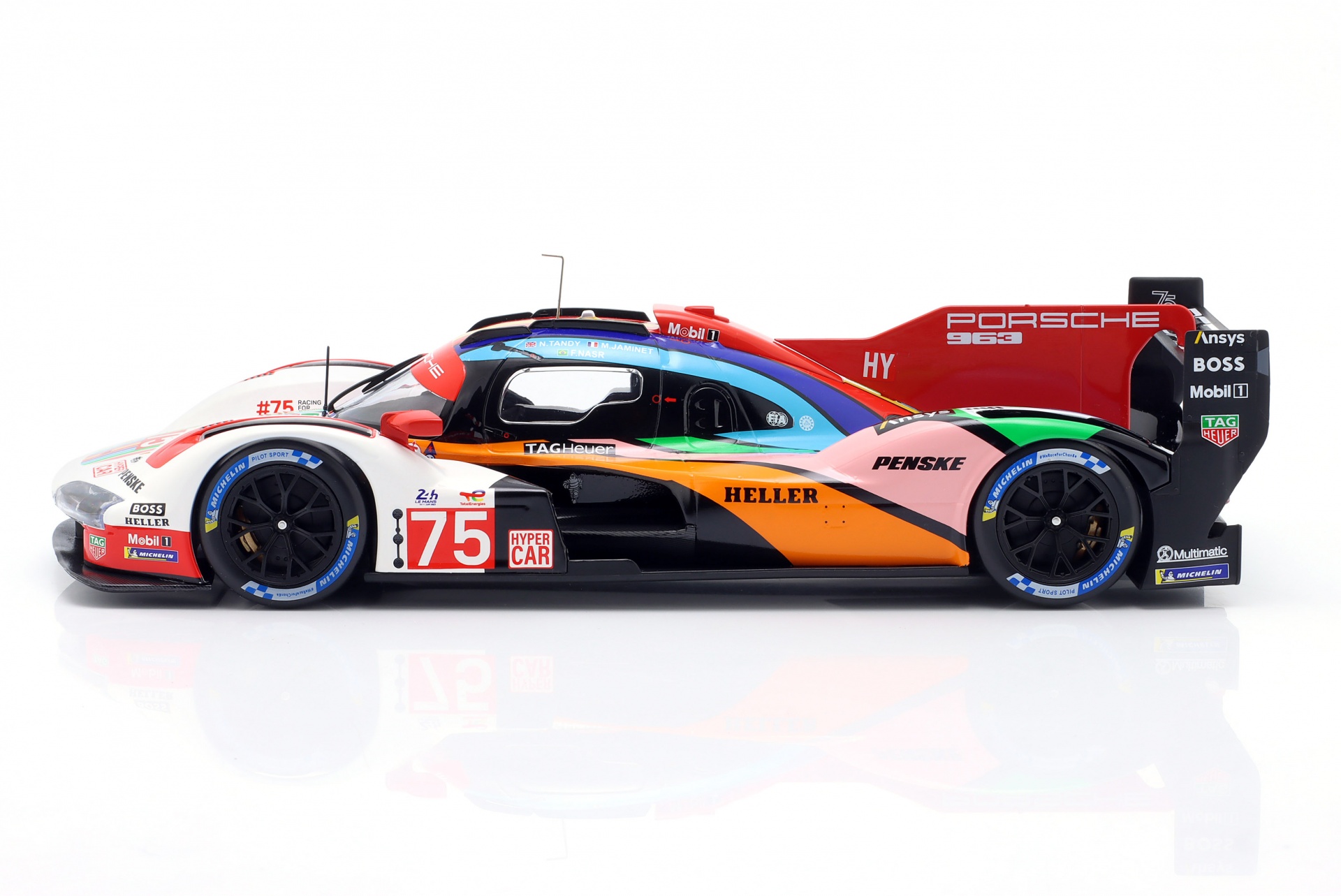 Penske Porsche 963 #75 24h LeMans 2023 Jaminet, Nasr, Tandy  