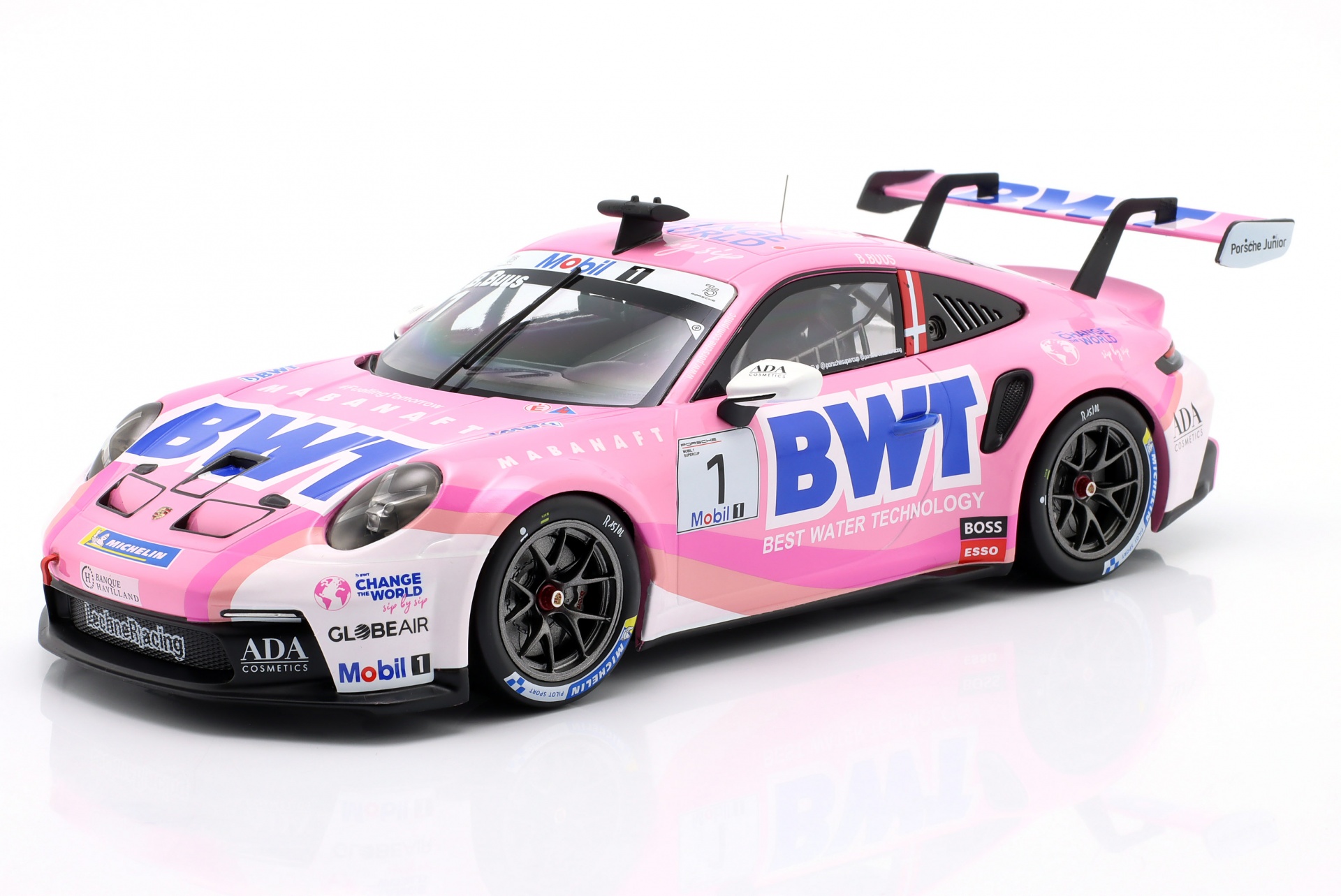 Porsche 911 GT3 Cup #1 Porsche Supercup Champion 2023 Bastian Buus  