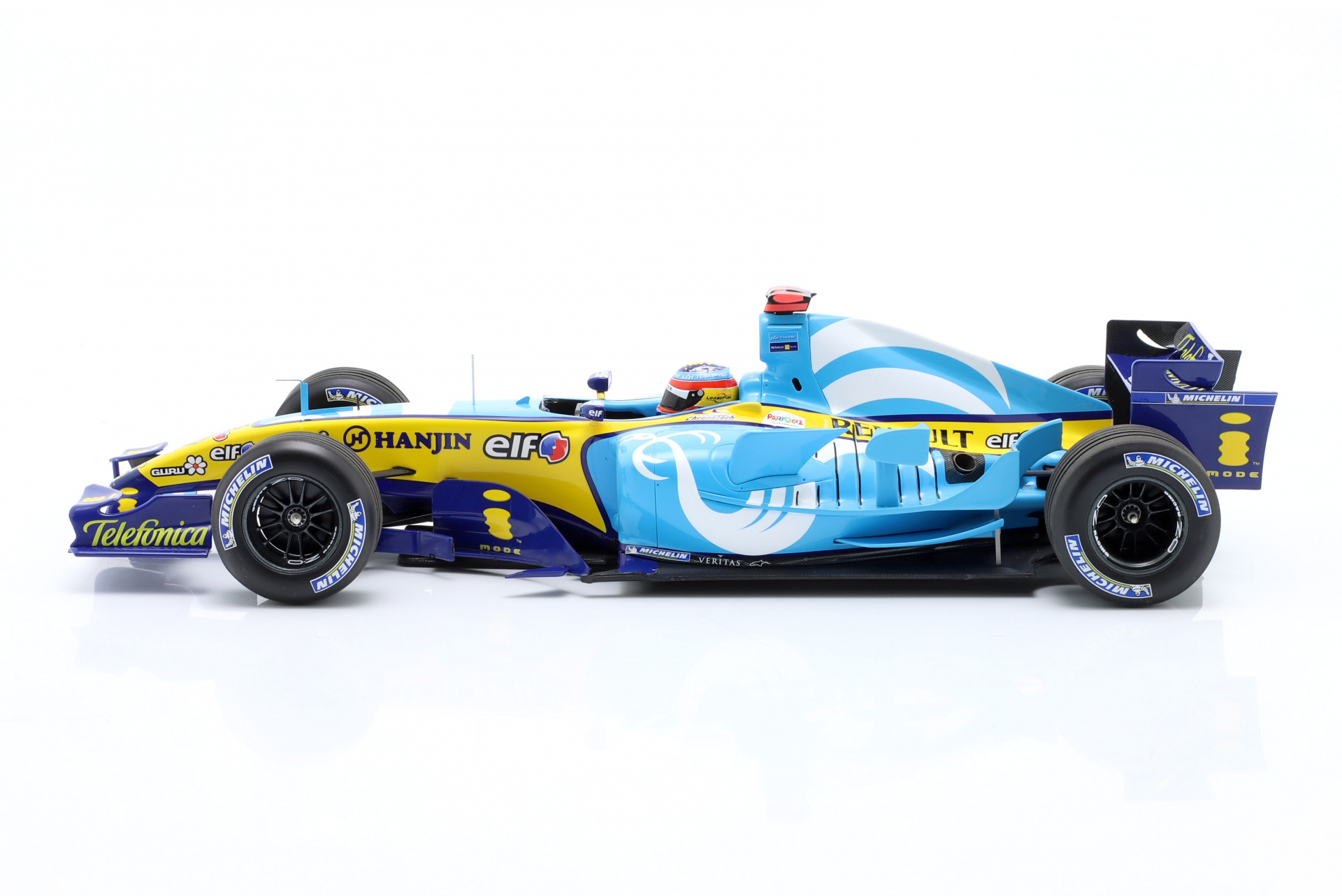 F. Alonso Renault R25 #5 Sieger Frankreich GP Formel 1 Weltmeister 2005  