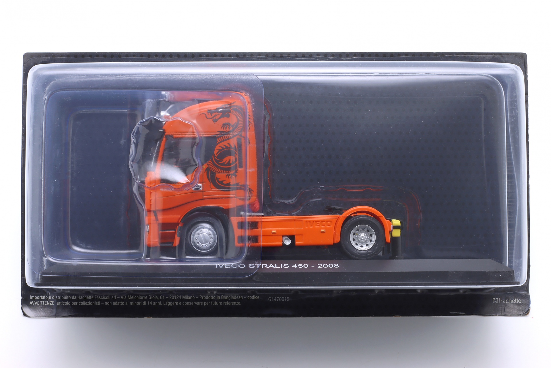 Iveco Stralis 500 Sattelzugmaschine Baujahr 2008 orange / Dekor  