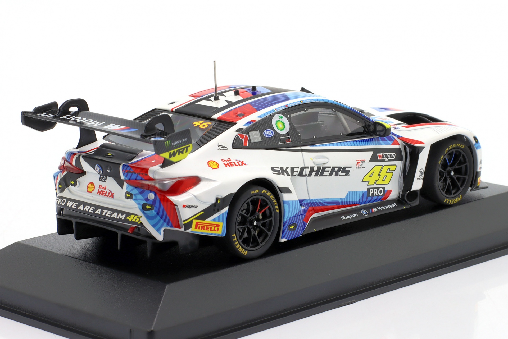 BMW M4 GT3 #46 5th 12h Bathurst 2024 Rossi, Martin, Marciello  