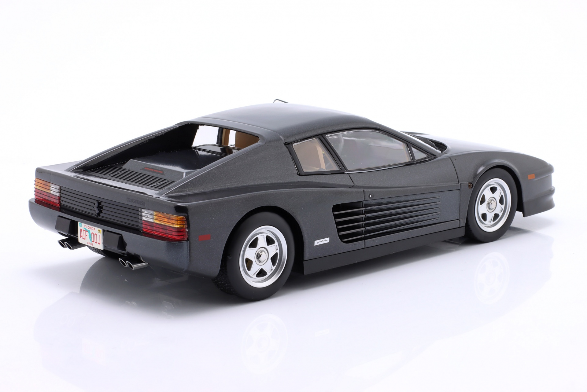 Ferrari Testarossa US-Version Miami Vice 1984 anthrazit  