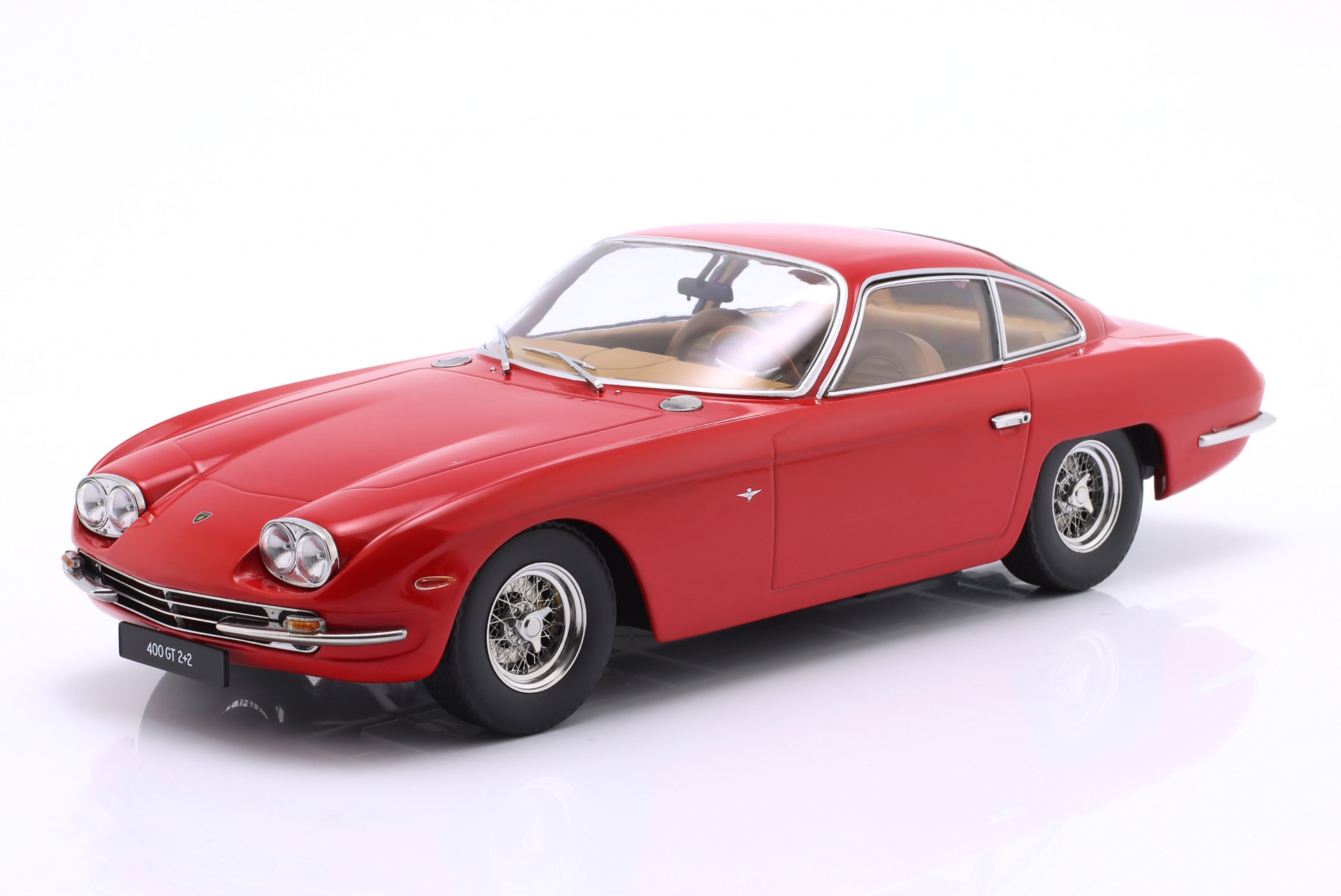 Lamborghini 400 GT 2+2 Baujahr 1966 rot  