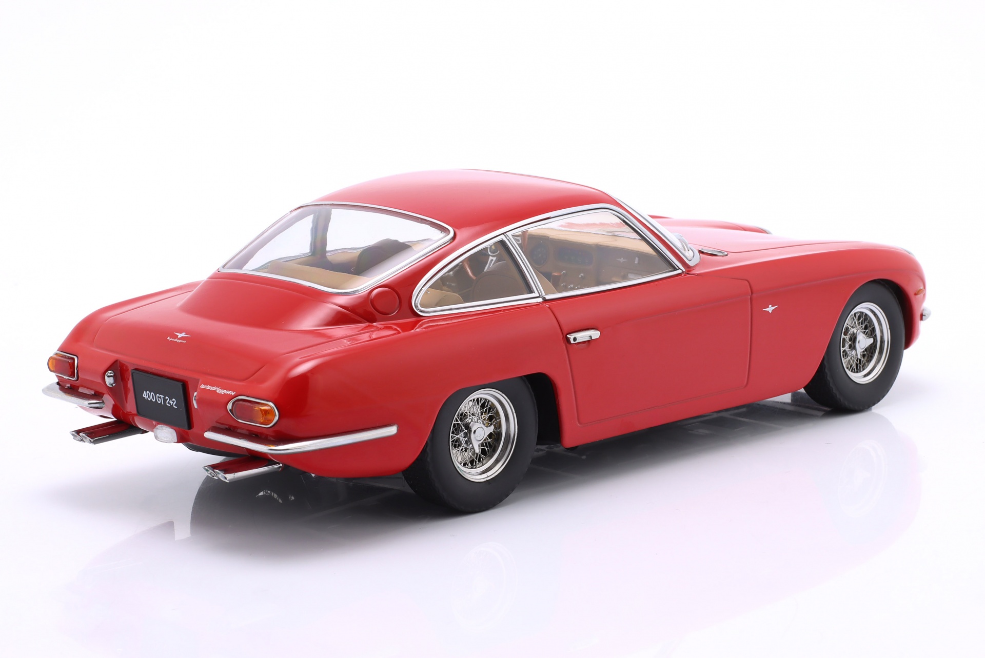 Lamborghini 400 GT 2+2 Baujahr 1966 rot  