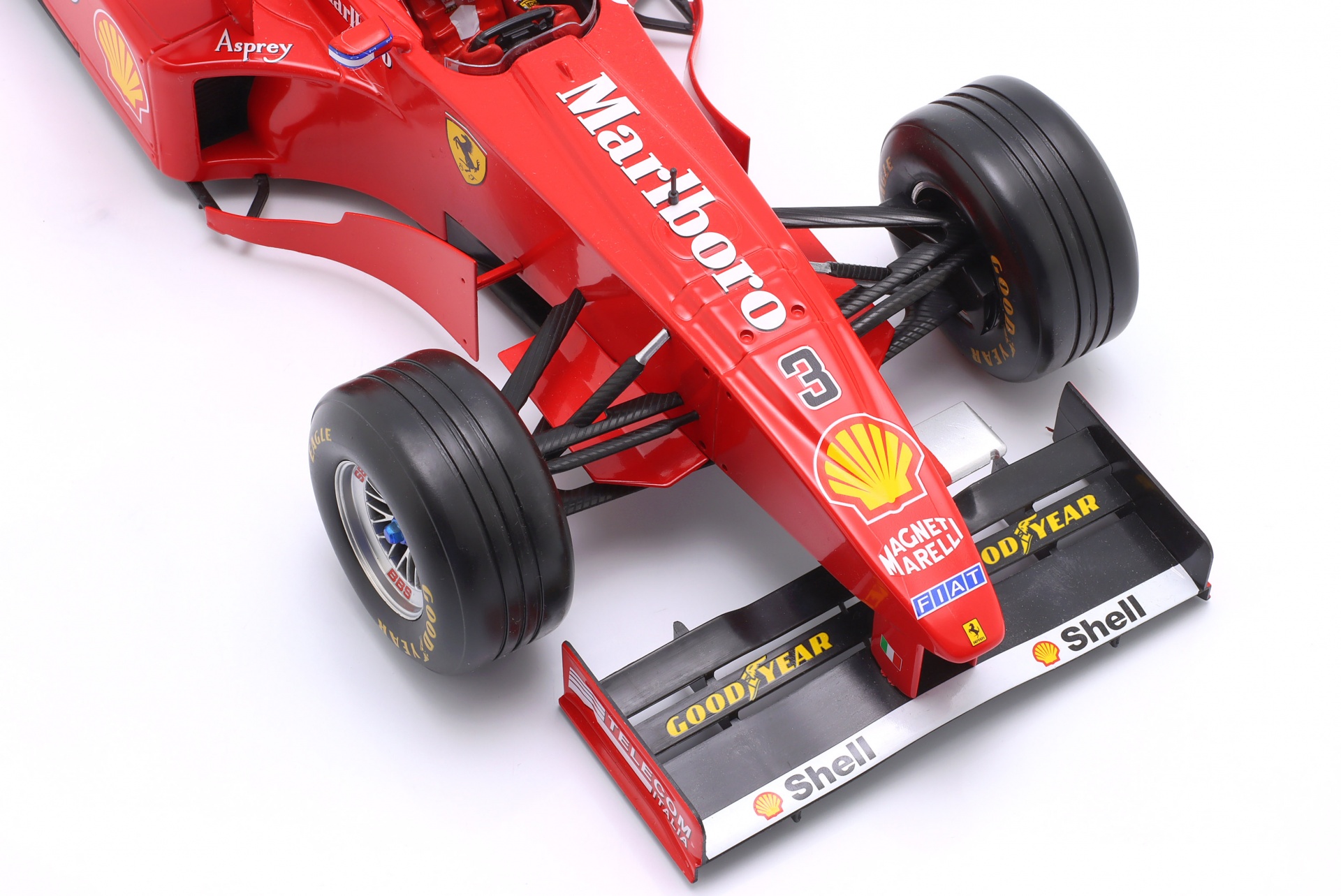 M. Schumacher Ferrari F300 Tower Wings #3 Imola GP Formel 1 1998  