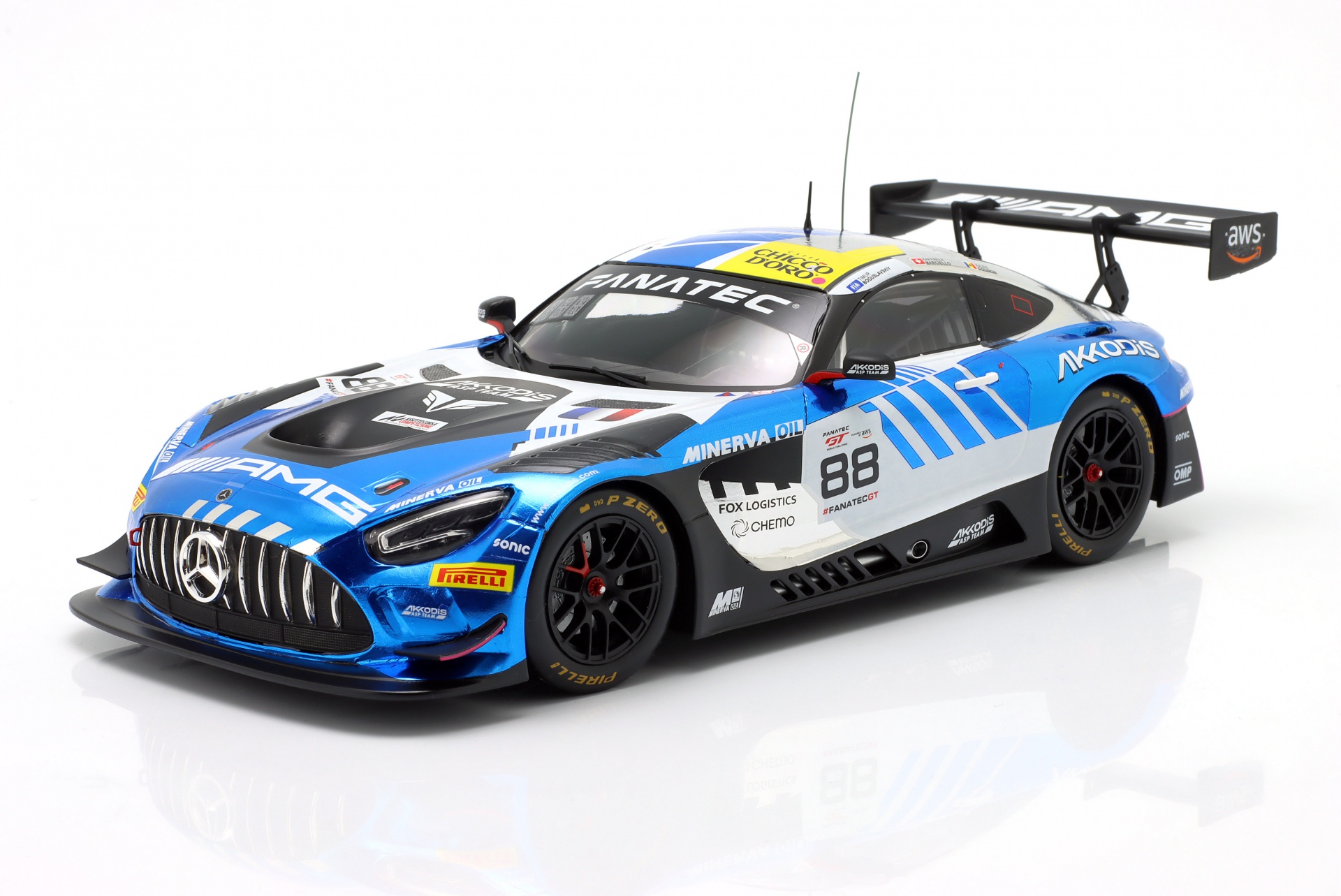 Mercedes-AMG GT3 Evo #88 GTWC Champion 2023 AMG Team AKKodis ASP  