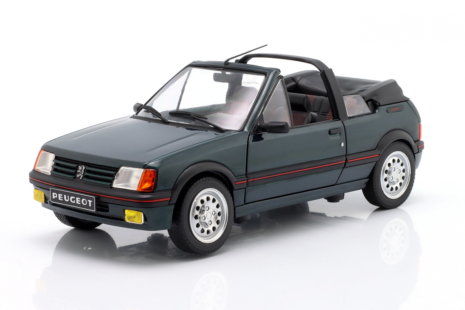 Peugeot 205 CTI Baujahr 1986 dunkelgr&uuml;n metallic  