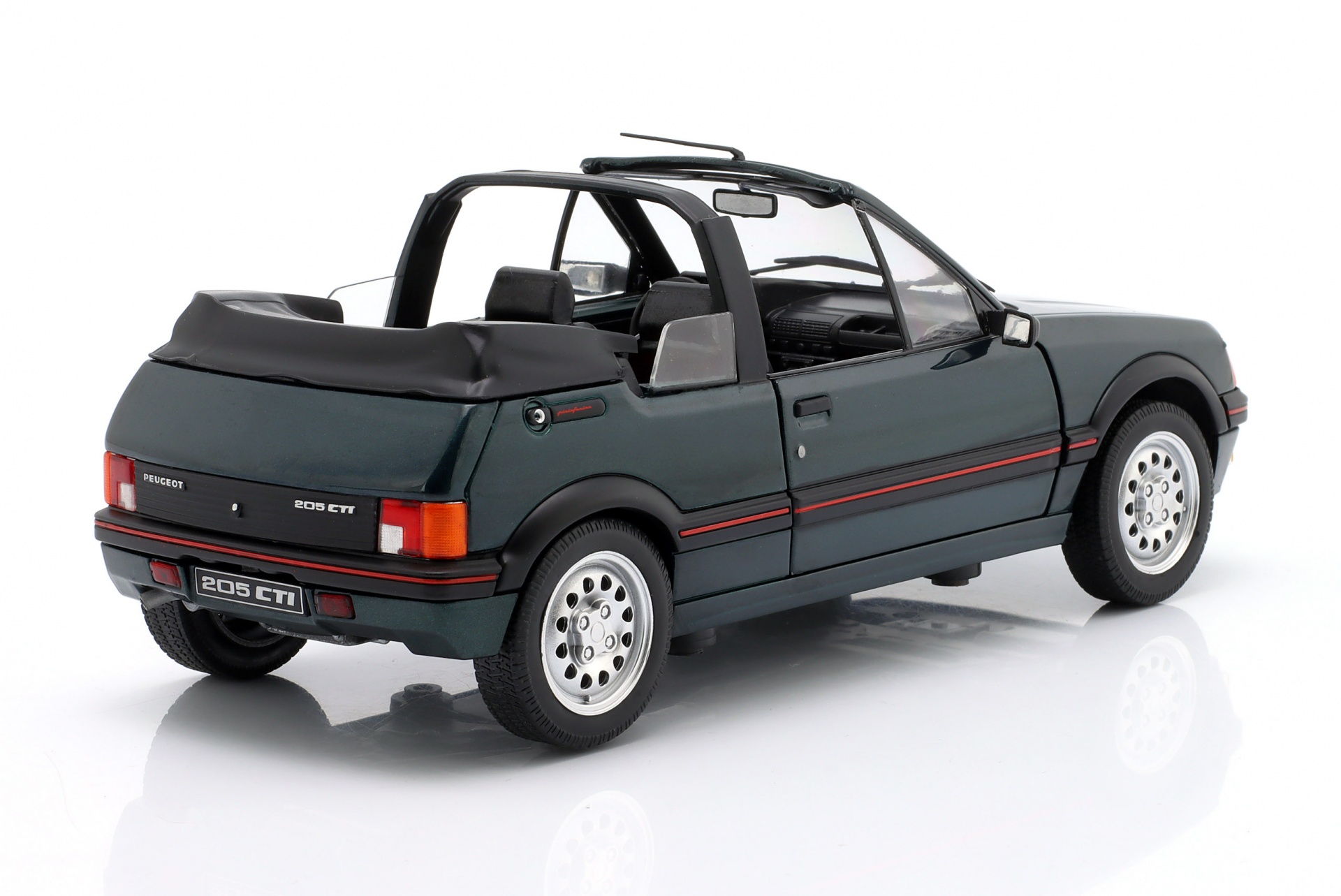 Peugeot 205 CTI Baujahr 1986 dunkelgr&uuml;n metallic  