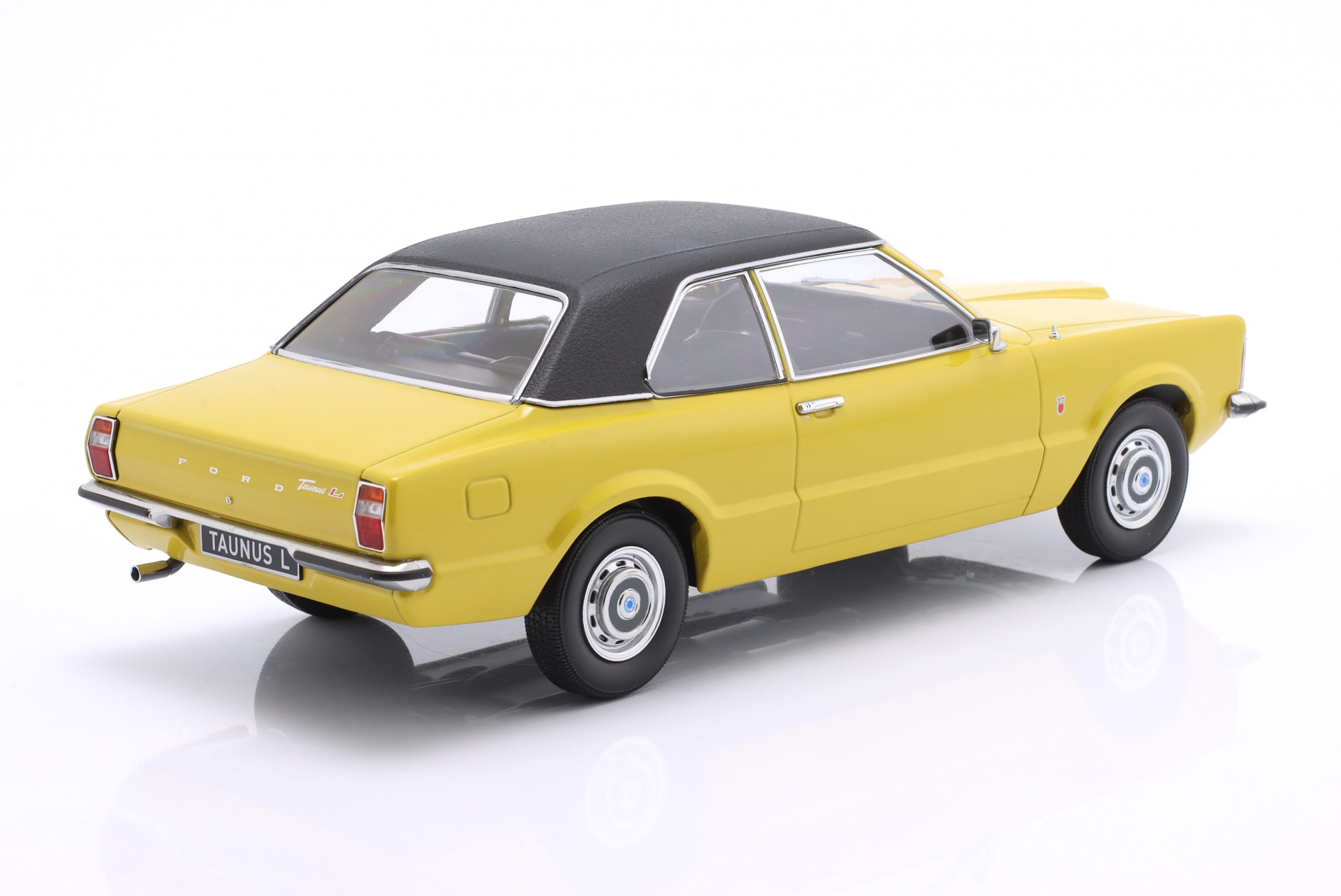 Ford Taunus L Limousine Baujahr 1971 gelb / schwarz  